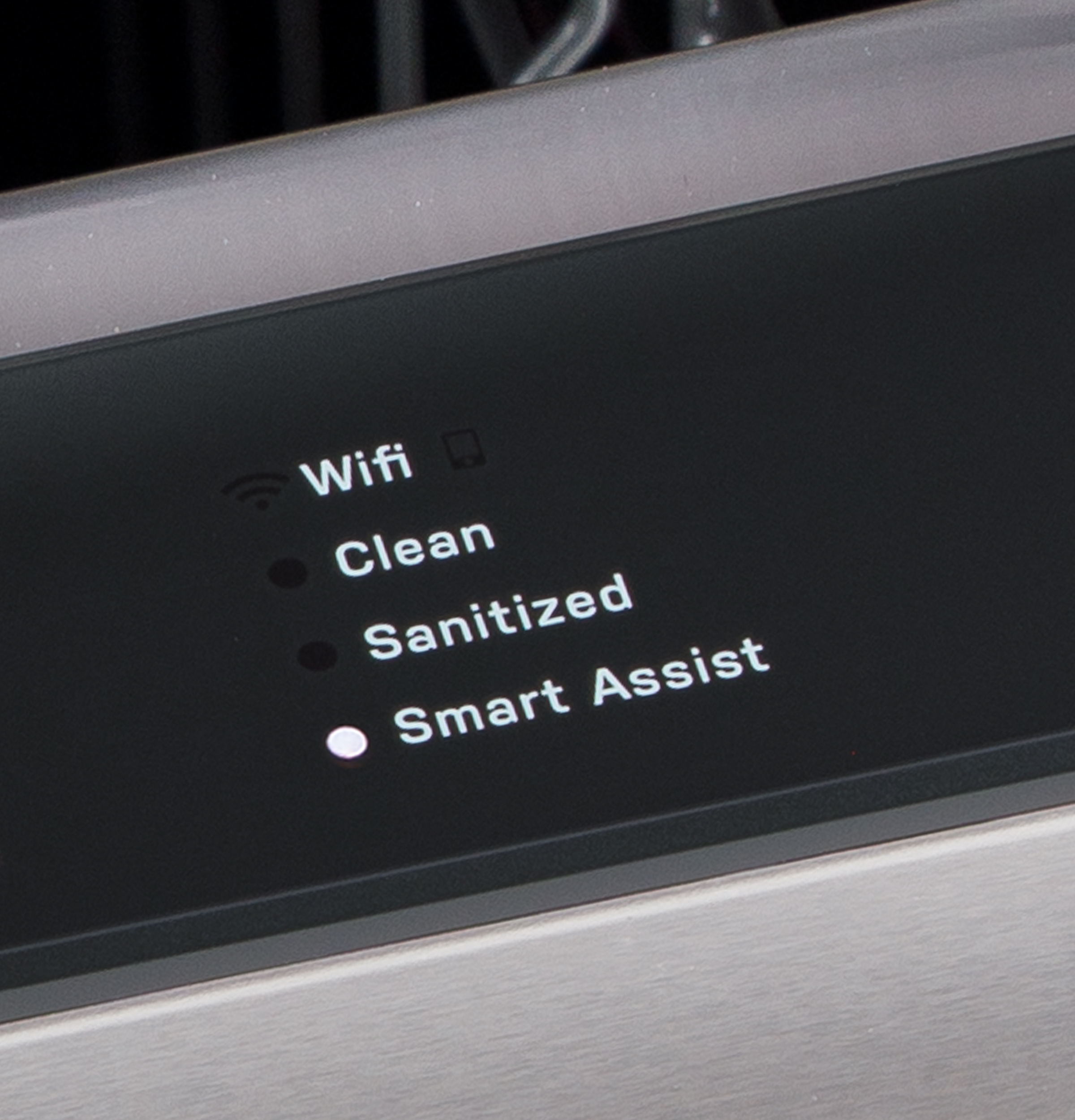 Fingerprint Resistant Top Control Stainless Interior Dishwasher with Microban Antimicrobial Technology view 9