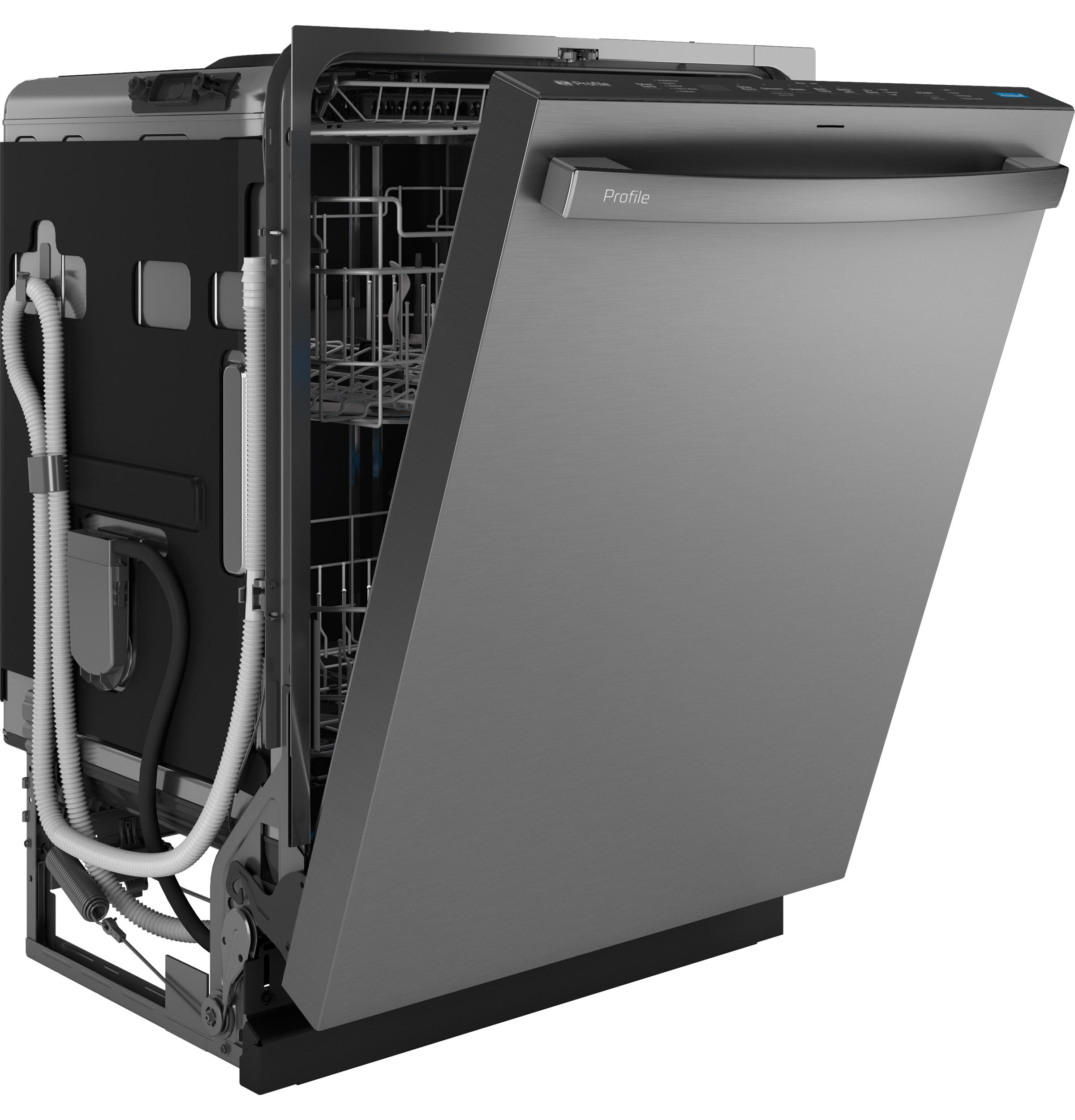 Fingerprint Resistant Top Control Stainless Interior Dishwasher with Microban Antimicrobial Technology view 19
