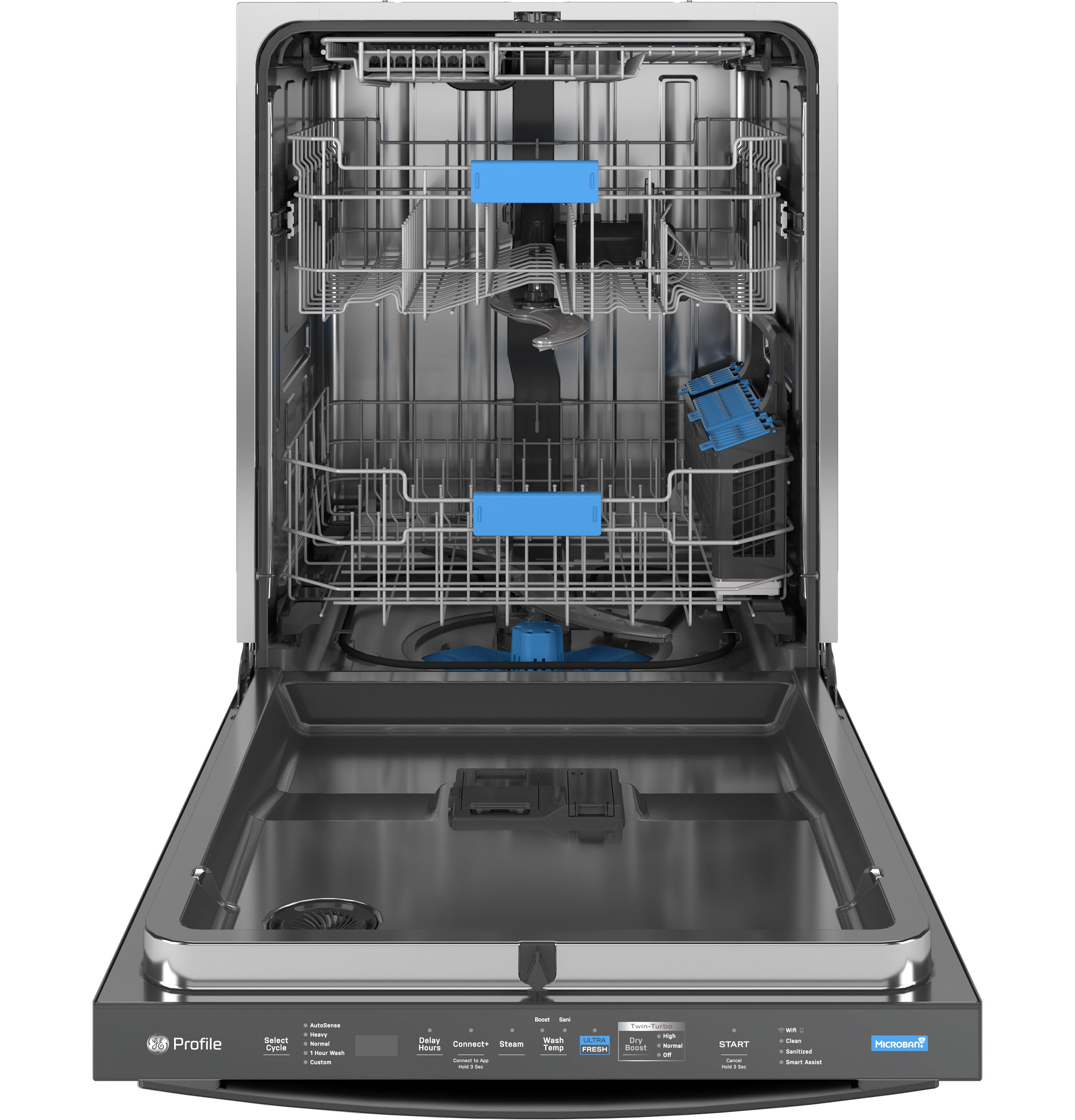 Smart UltraFresh System Dishwasher with Microban Antimicrobial Technology with Deep Clean Washing 3rd Rack, 42 dBA view 18