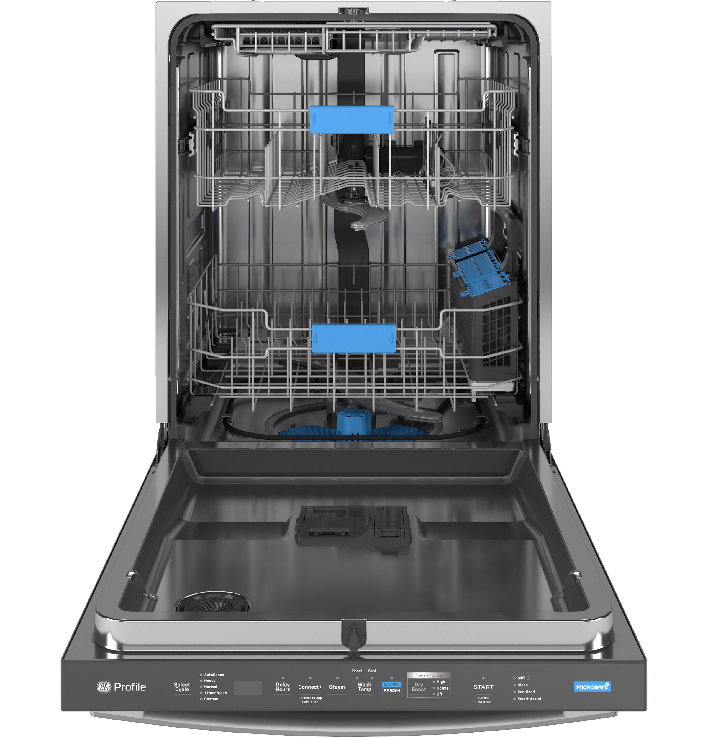 Smart UltraFresh System Dishwasher with Microban Antimicrobial Technology with Deep Clean Washing 3rd Rack, 42 dBA view 23
