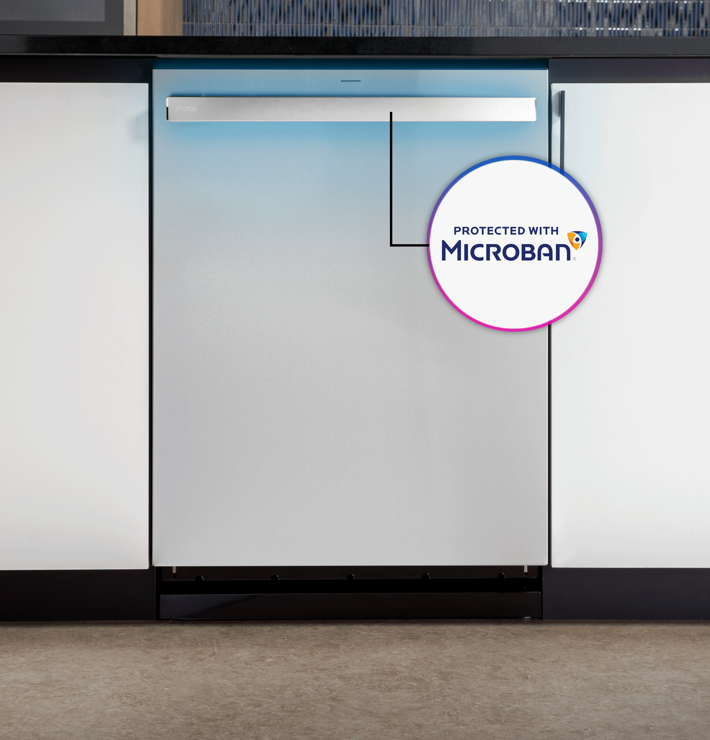 Smart UltraFresh System Dishwasher with Microban Antimicrobial Technology with Deep Clean Washing 3rd Rack, 42 dBA view 10