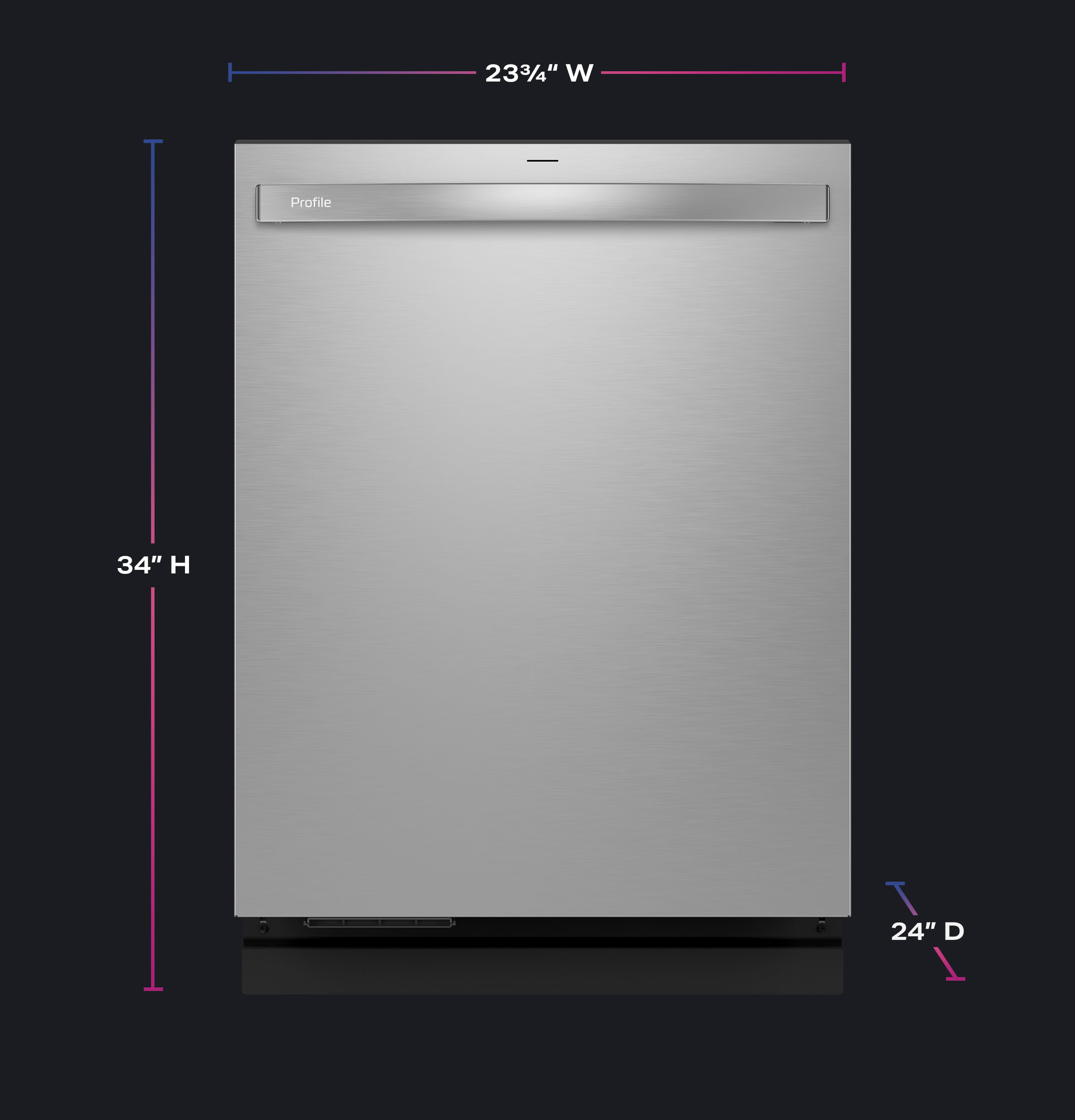 Smart UltraFresh System Dishwasher with Microban Antimicrobial Technology with Deep Clean Washing 3rd Rack, 42 dBA view 6