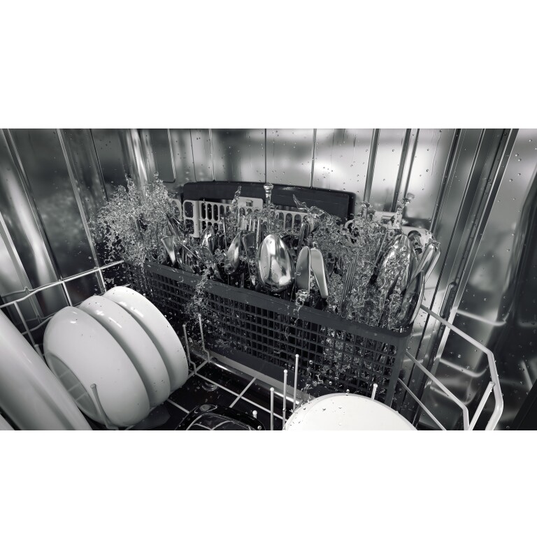 Fingerprint Resistant Top Control with Stainless Steel Interior Dishwasher with Sanitize Cycle & Twin Turbo Dry Boost PDT785SYNFS