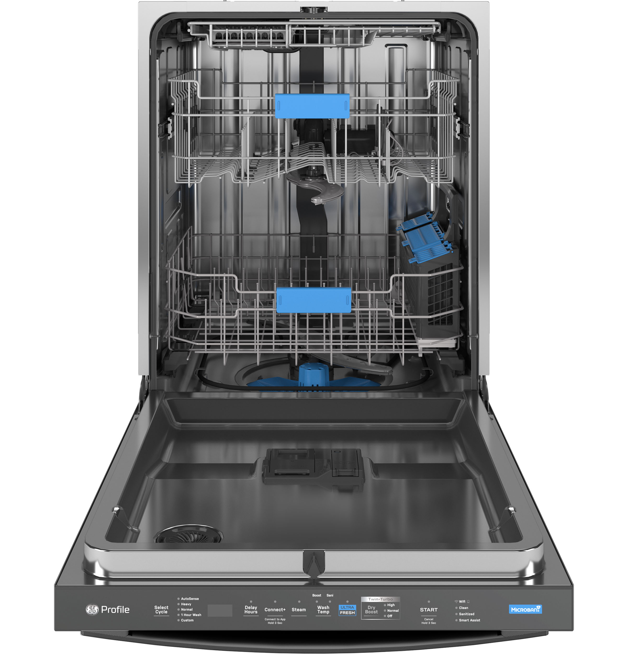 Smart UltraFresh System Dishwasher with Microban Antimicrobial Technology with Deep Clean Washing 3rd Rack, 39 dBA view 18