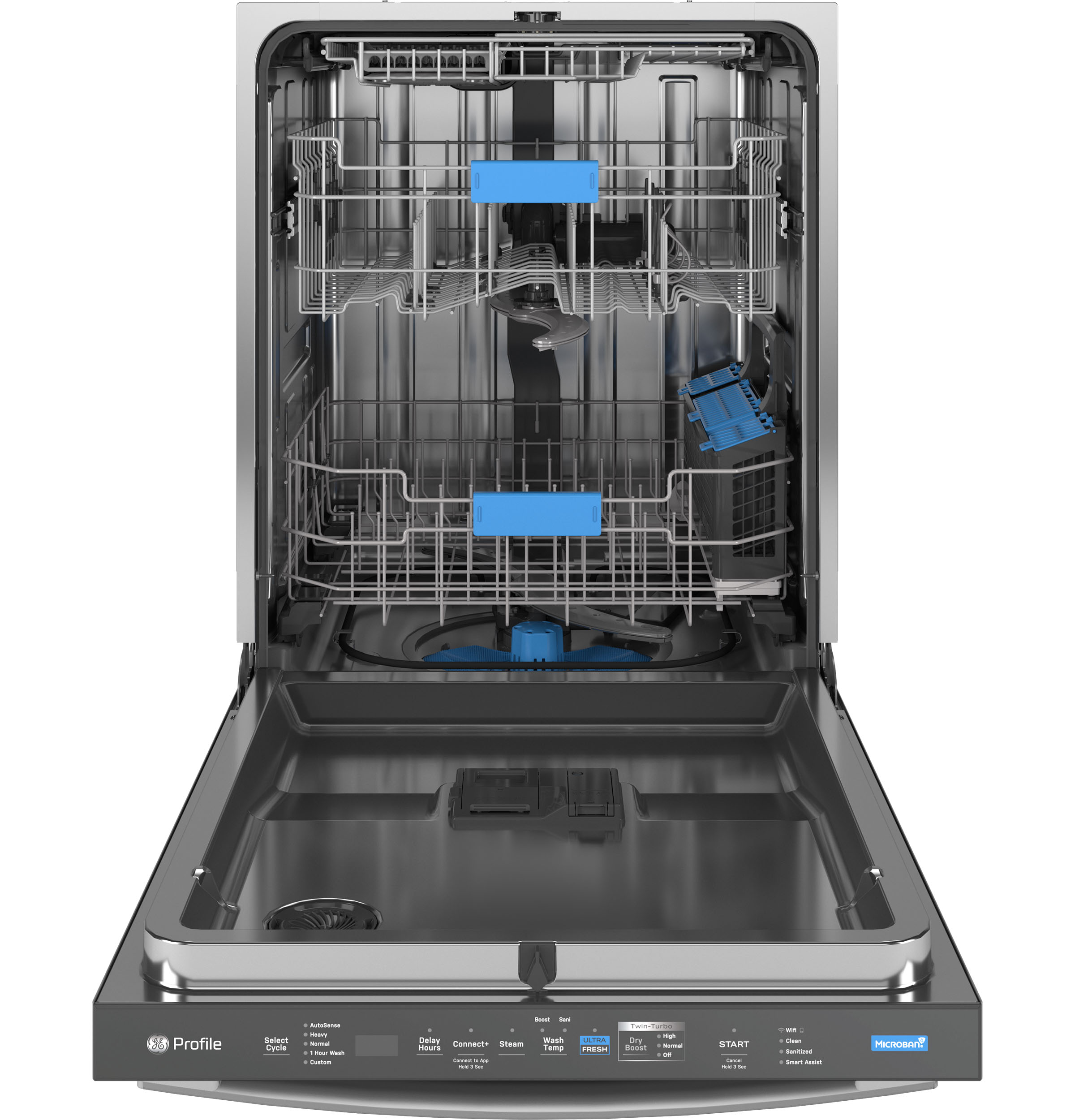 Smart UltraFresh System Dishwasher with Microban Antimicrobial Technology with Deep Clean Washing 3rd Rack, 39 dBA view 23