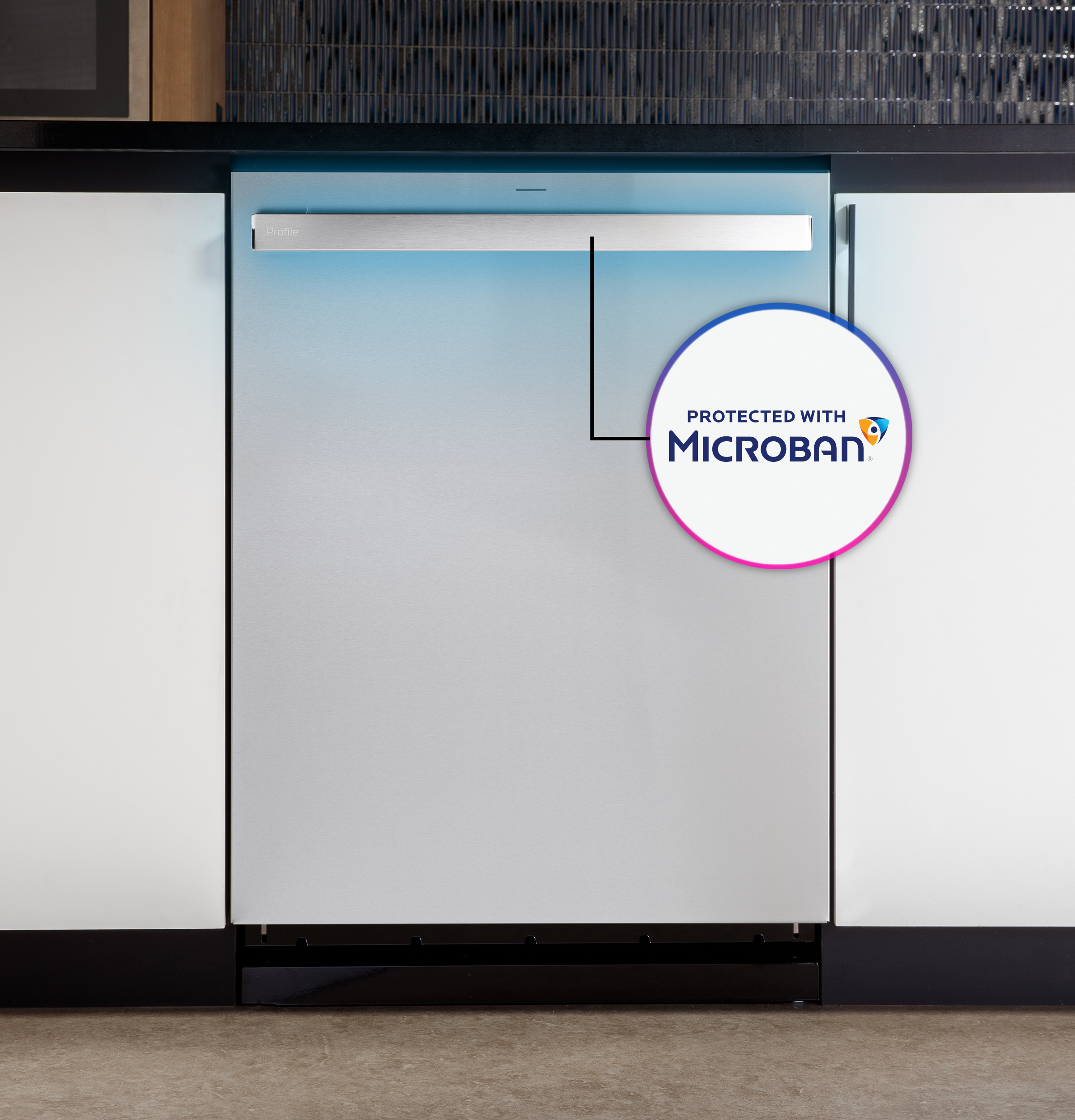 Smart UltraFresh System Dishwasher with Microban Antimicrobial Technology with Deep Clean Washing 3rd Rack, 39 dBA view 19