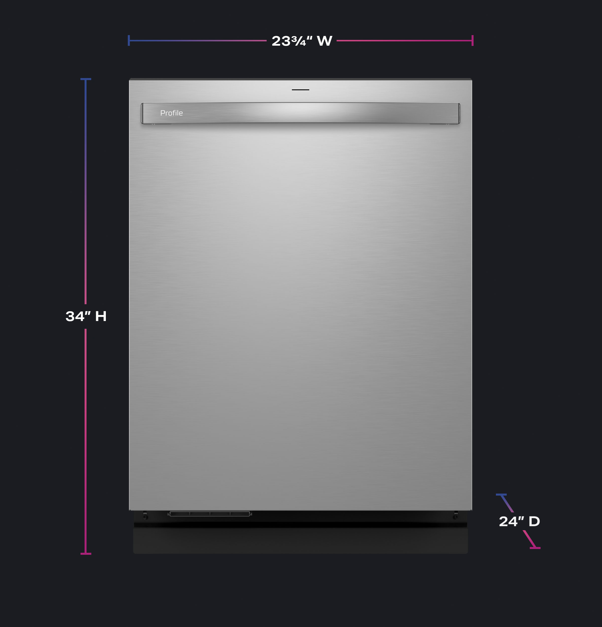Smart UltraFresh System Dishwasher with Microban Antimicrobial Technology with Deep Clean Washing 3rd Rack, 39 dBA view 6