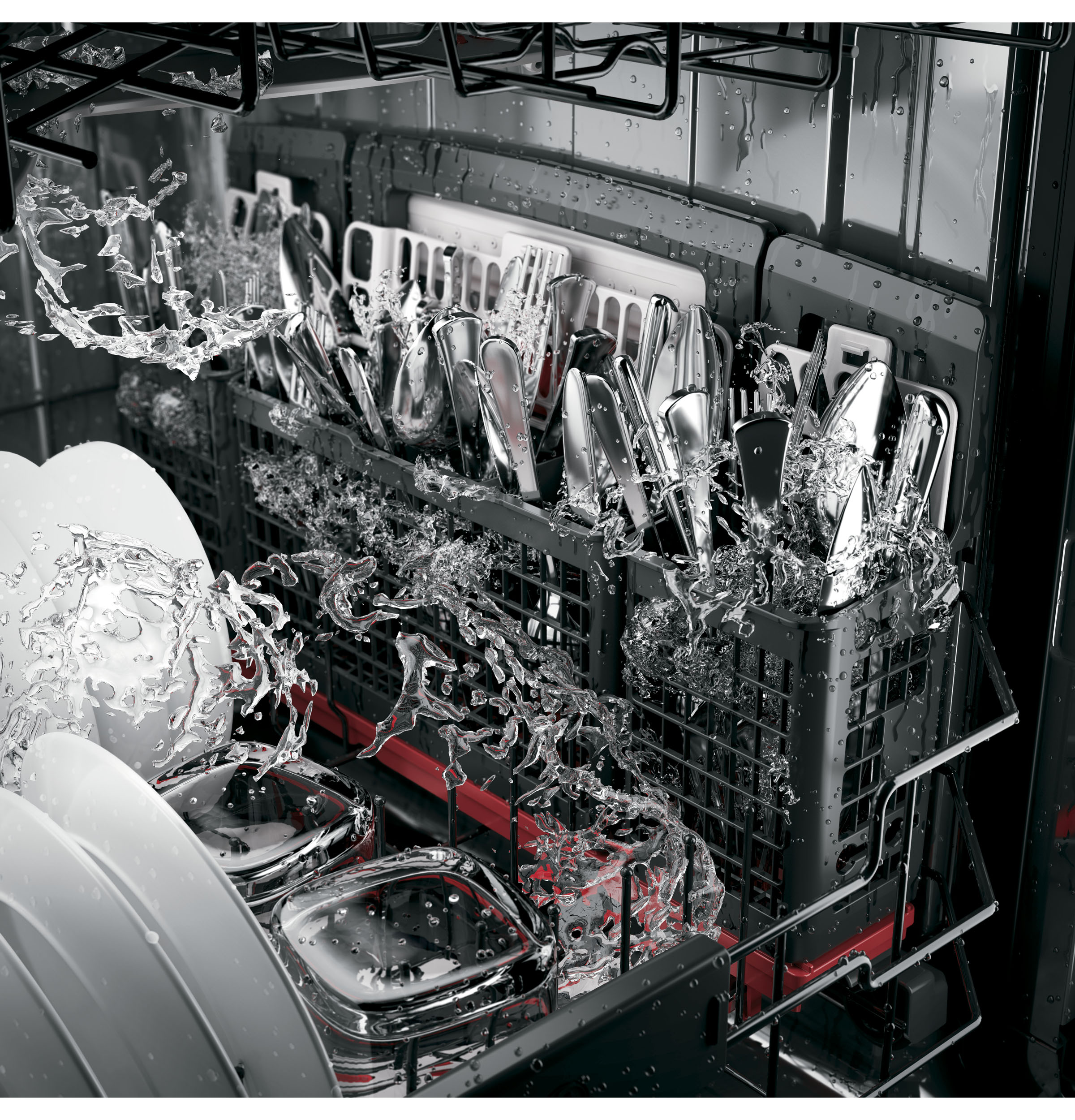 Stainless Steel Interior Dishwasher with Hidden Controls PDT855SFLDS, product image 6 of 30