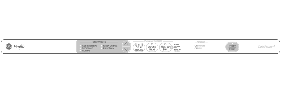 Stainless Interior Built-In Dishwasher with Hidden Controls PDW9280LSS, product image 4 of 5