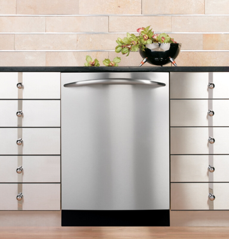 Stainless Interior Built-In Dishwasher with Hidden Controls view 2
