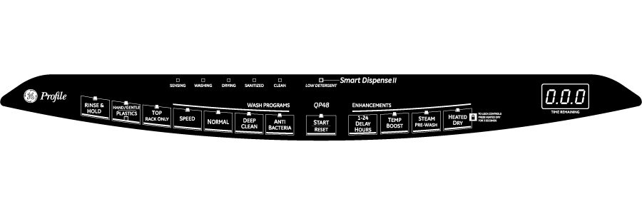 Dishwasher with SmartDispense Technology PDWF500PWW