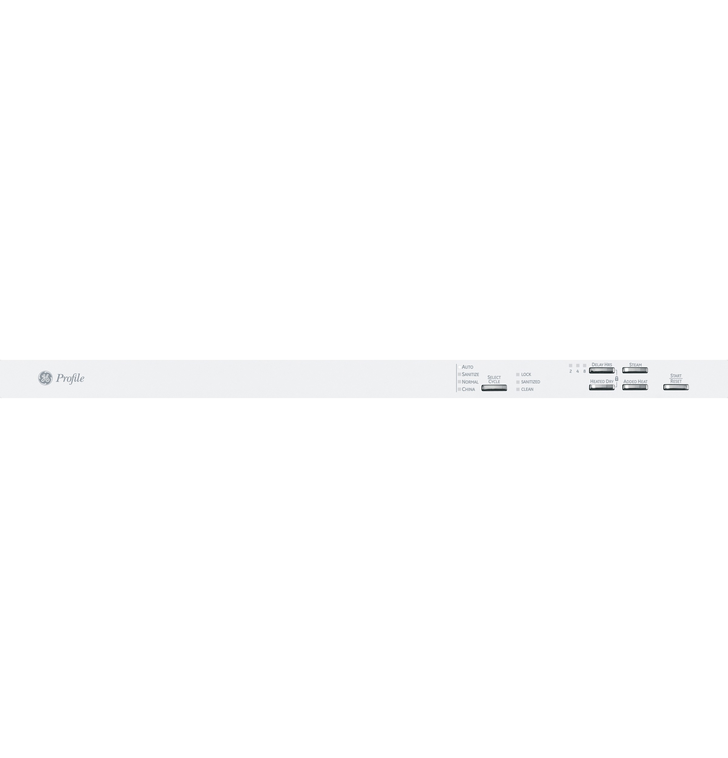 Stainless Interior Built-In Dishwasher with Hidden Controls PDWT200VWW, product image 2 of 3