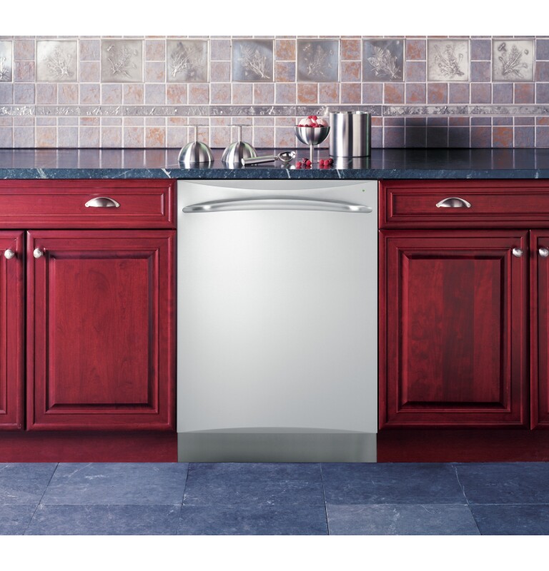 GE Profile Stainless Interior Built-In Dishwasher with Hidden Controls Stainless Steel PDWT280VSS Picture 1