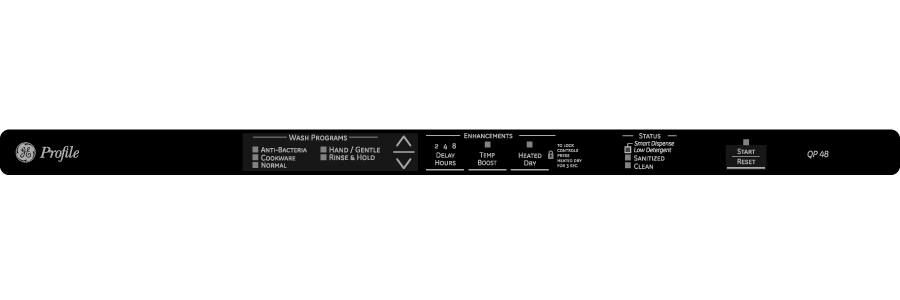 Dishwasher with SmartDispense Technology PDWT400PBB, product image 3 of 3