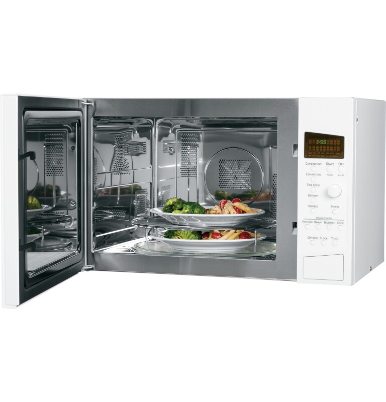 GE Profile Series 1.5 Cu. Ft. Countertop Convection/Microwave Oven White PEB1590DMWW Picture 1