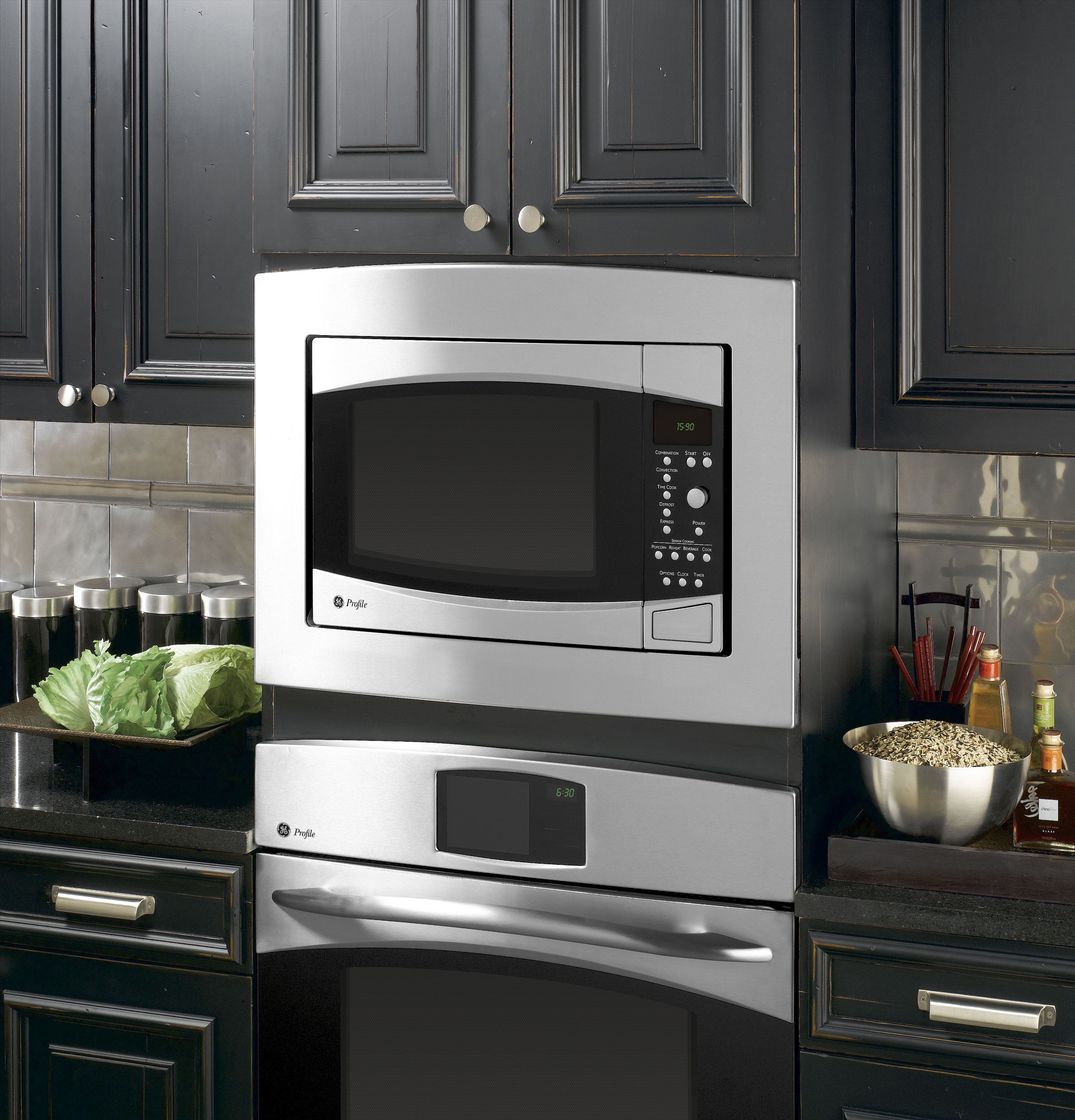 Series 1.5 Cu. Ft. Countertop Convection/Microwave Oven PEB1590SMSS