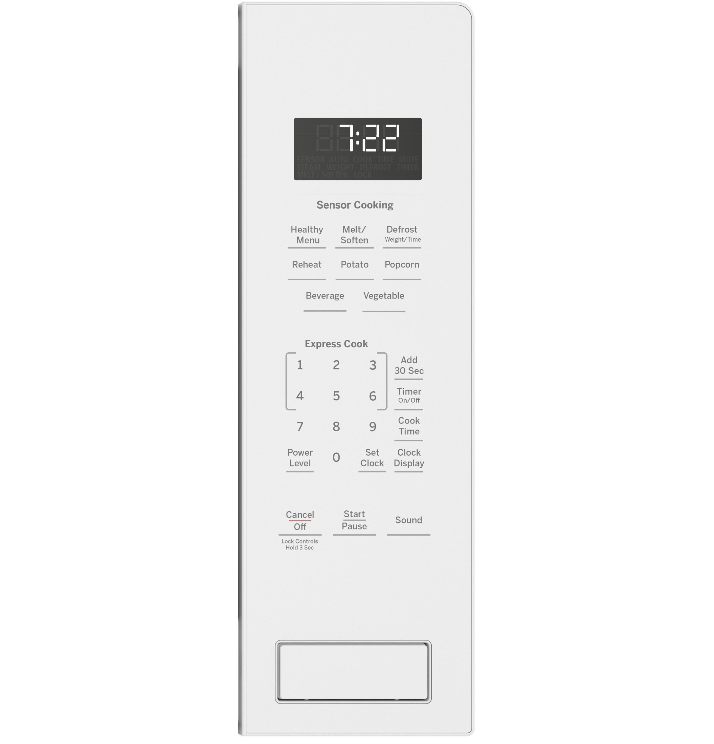 2.2 Cu. Ft. Built-In Sensor Microwave Oven PEB7227DLWW