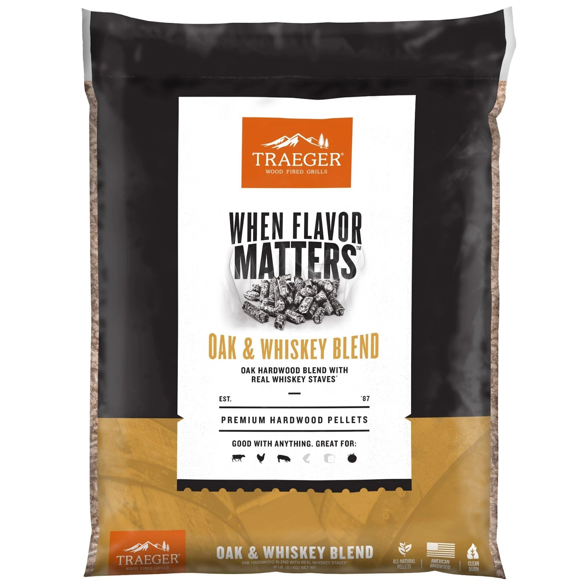 Oak & Whiskey Blend Pellets PEL418