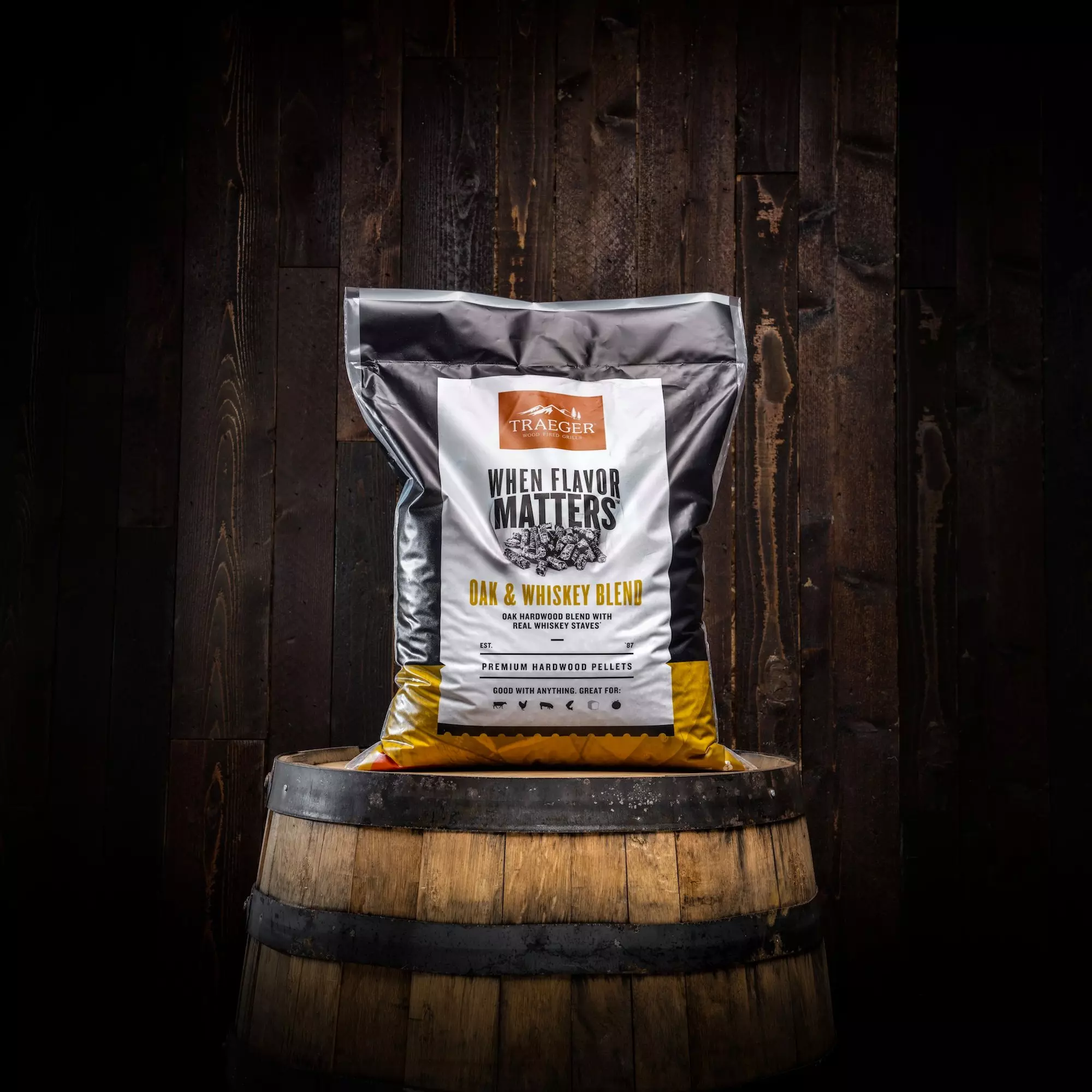 Oak & Whiskey Blend Pellets PEL418