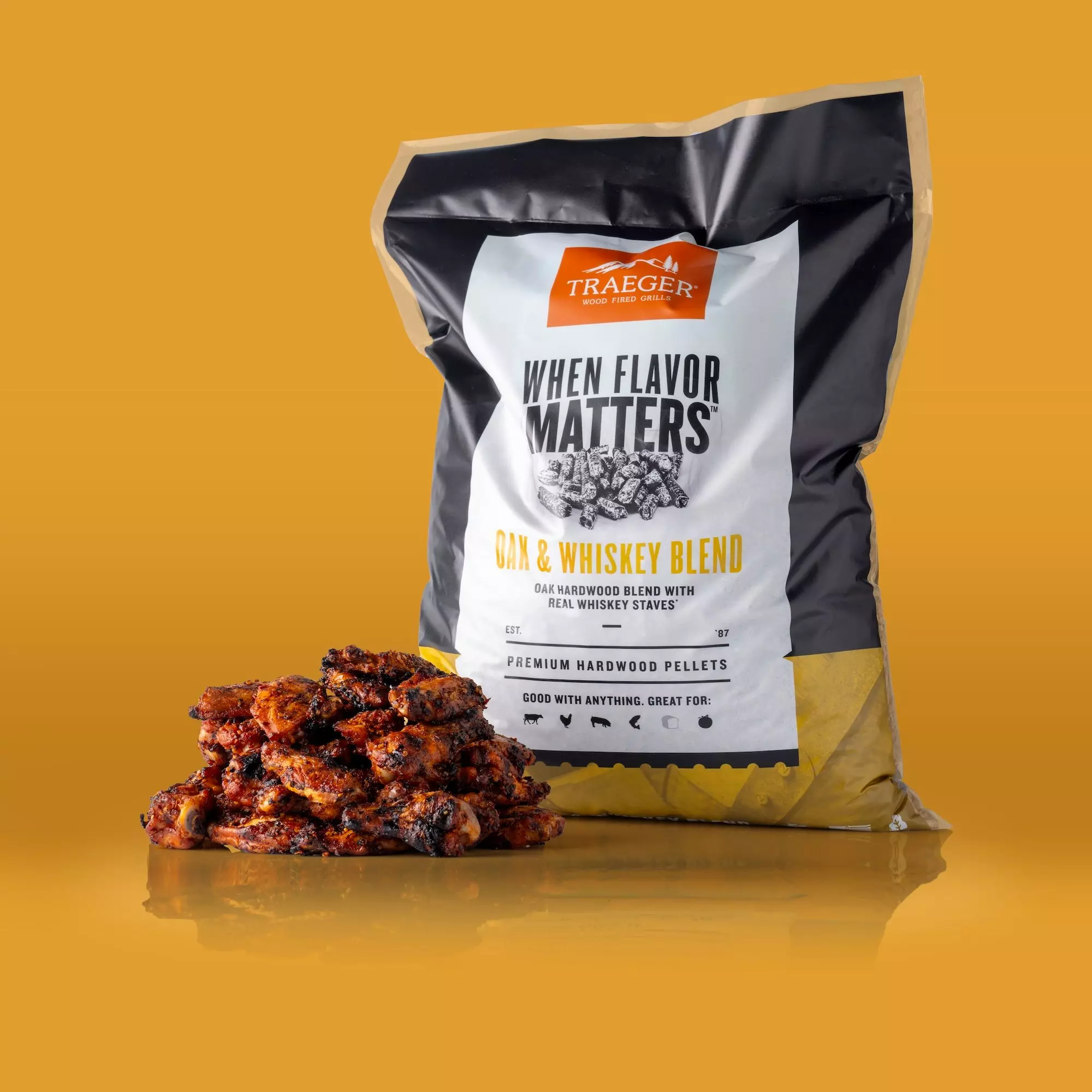 Oak & Whiskey Blend Pellets PEL418