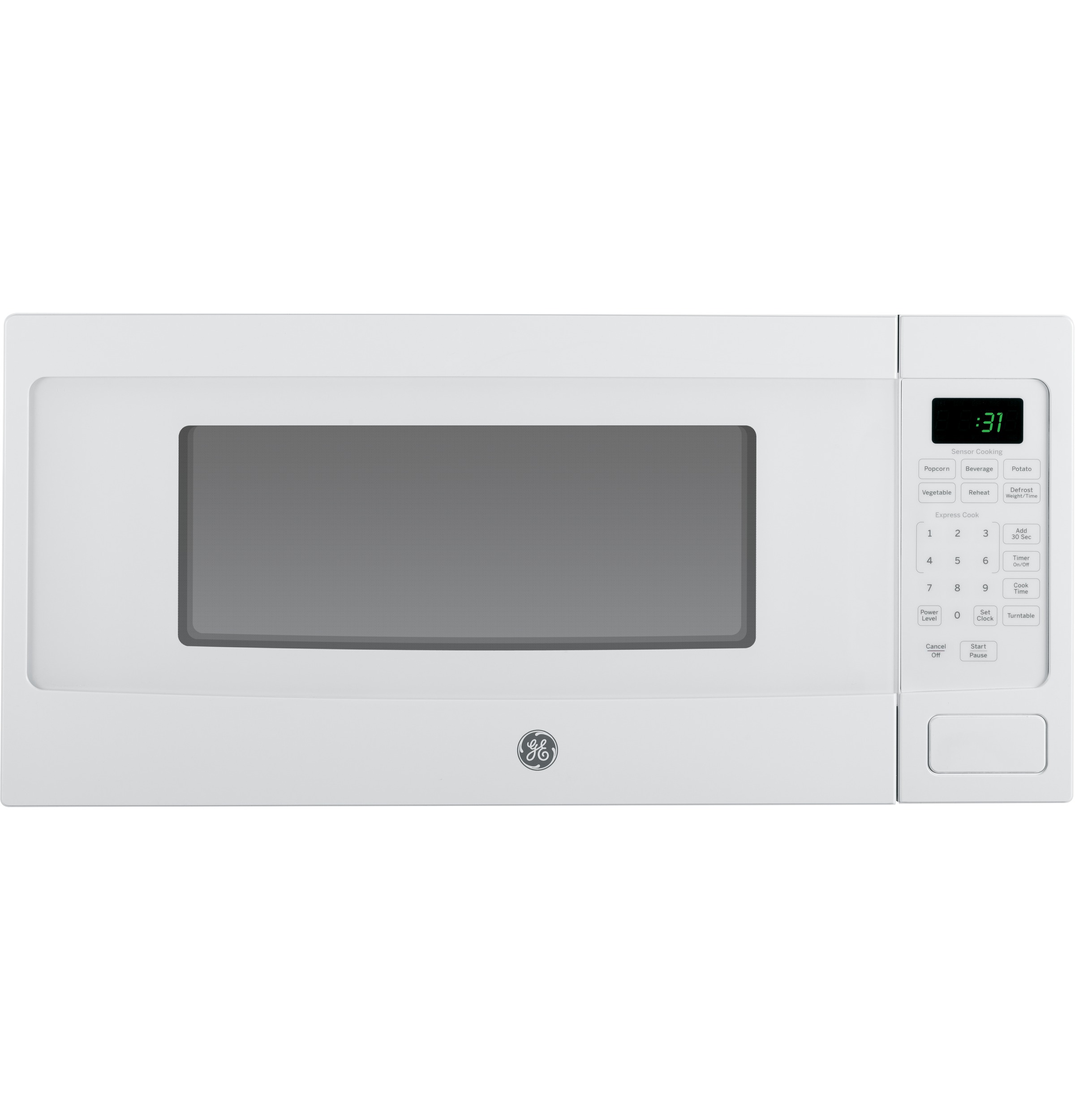 GE Profile 1.1 Cu. Ft. Countertop Microwave Oven White PEM31DFWW Picture 1