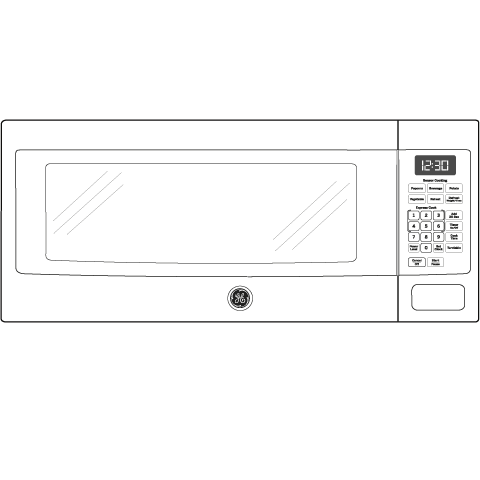 1.1 Cu. Ft. Countertop Microwave Oven view 6