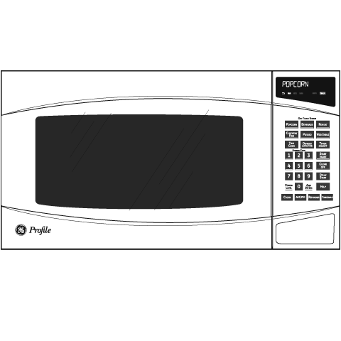 Spacemaker II 1.0 Cu. Ft. Microwave Oven PEM31DMCC