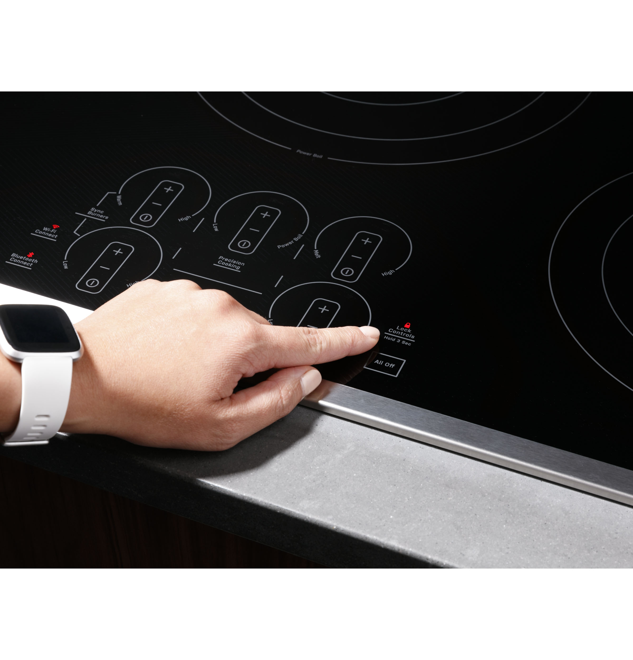 30" Built-In Touch Control Electric Cooktop view 14