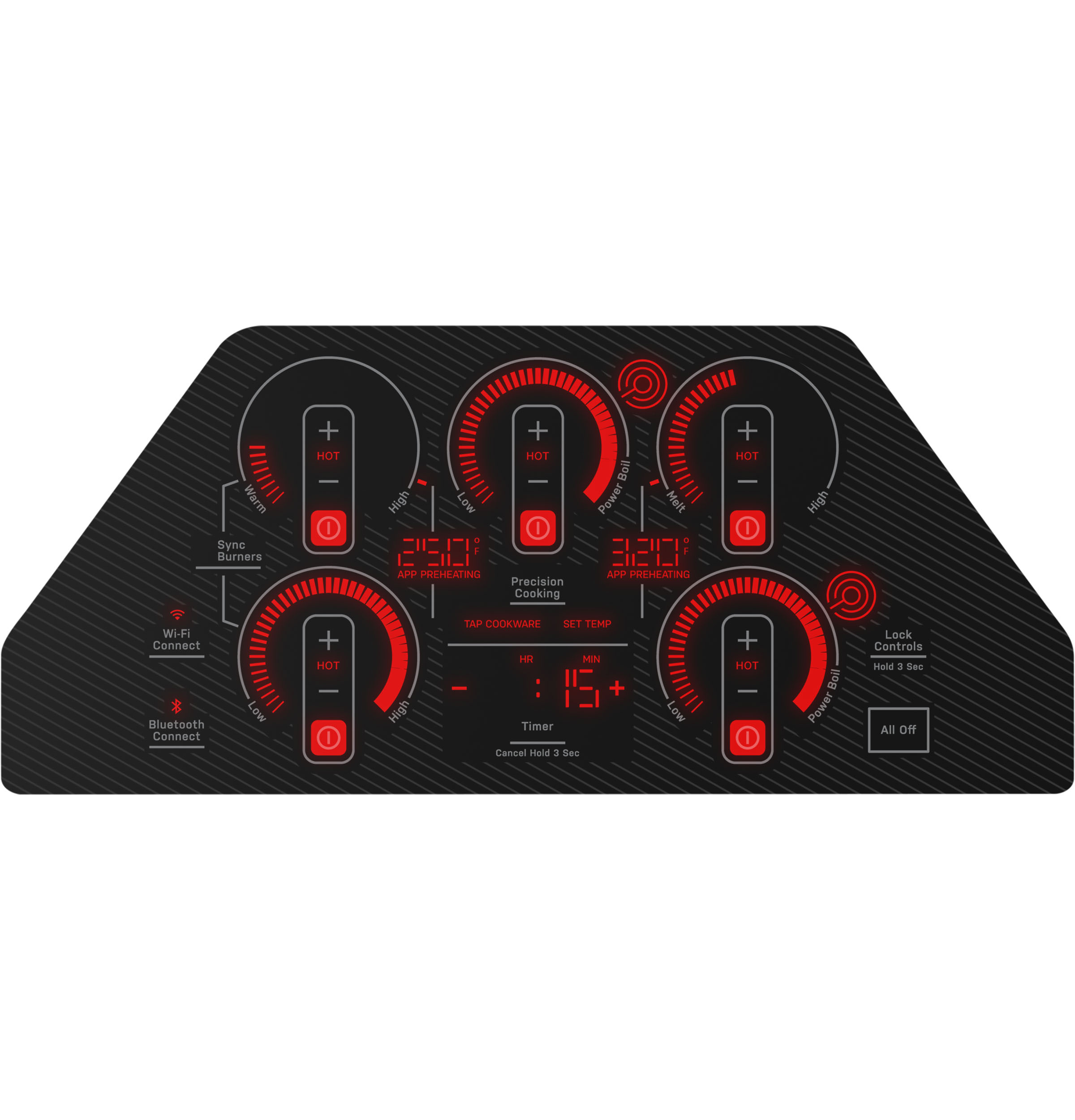 36" Built-In Touch Control Cooktop view 20