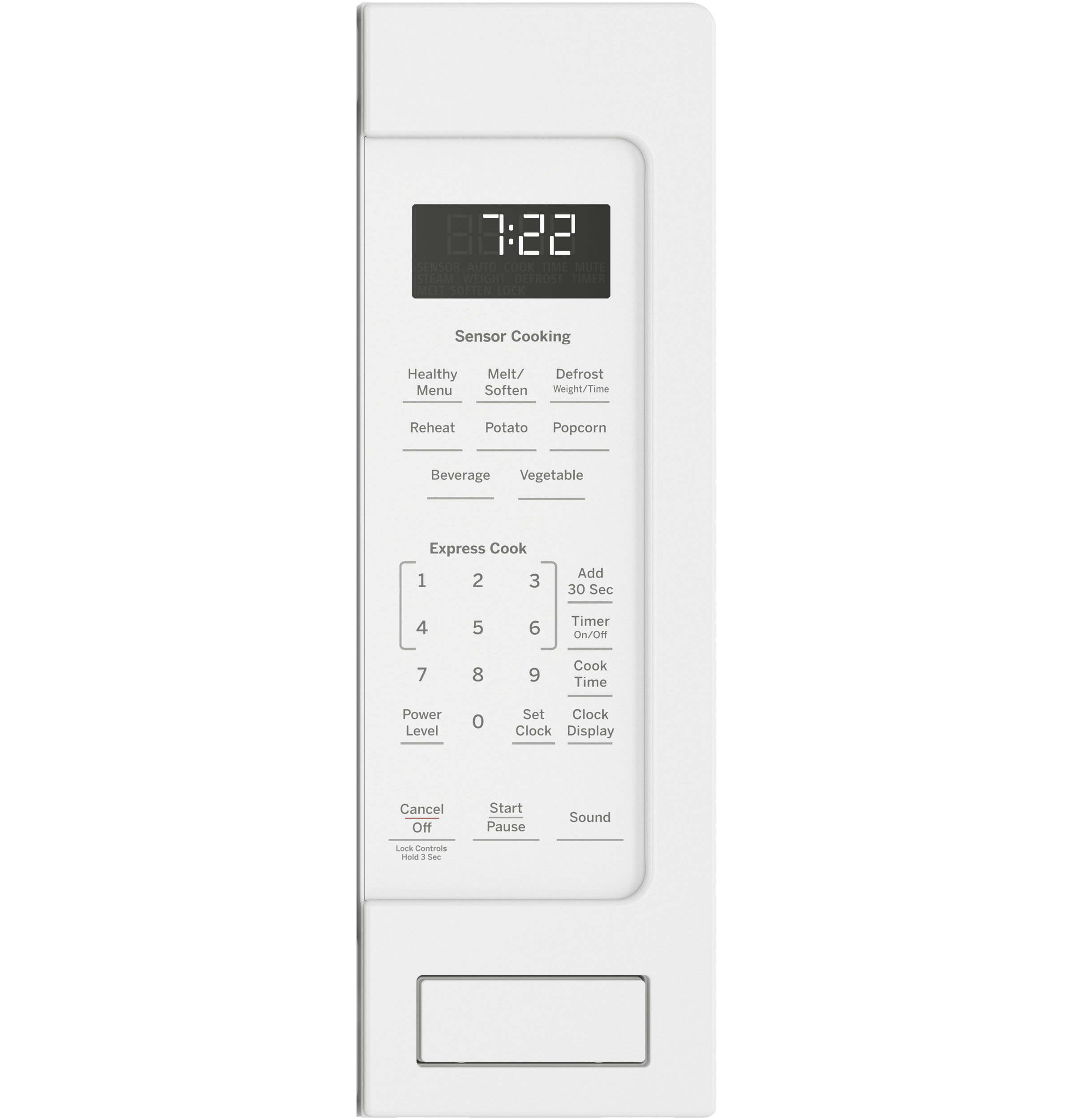 2.2 Cu. Ft. Countertop Sensor Microwave Oven PES7227DLWW