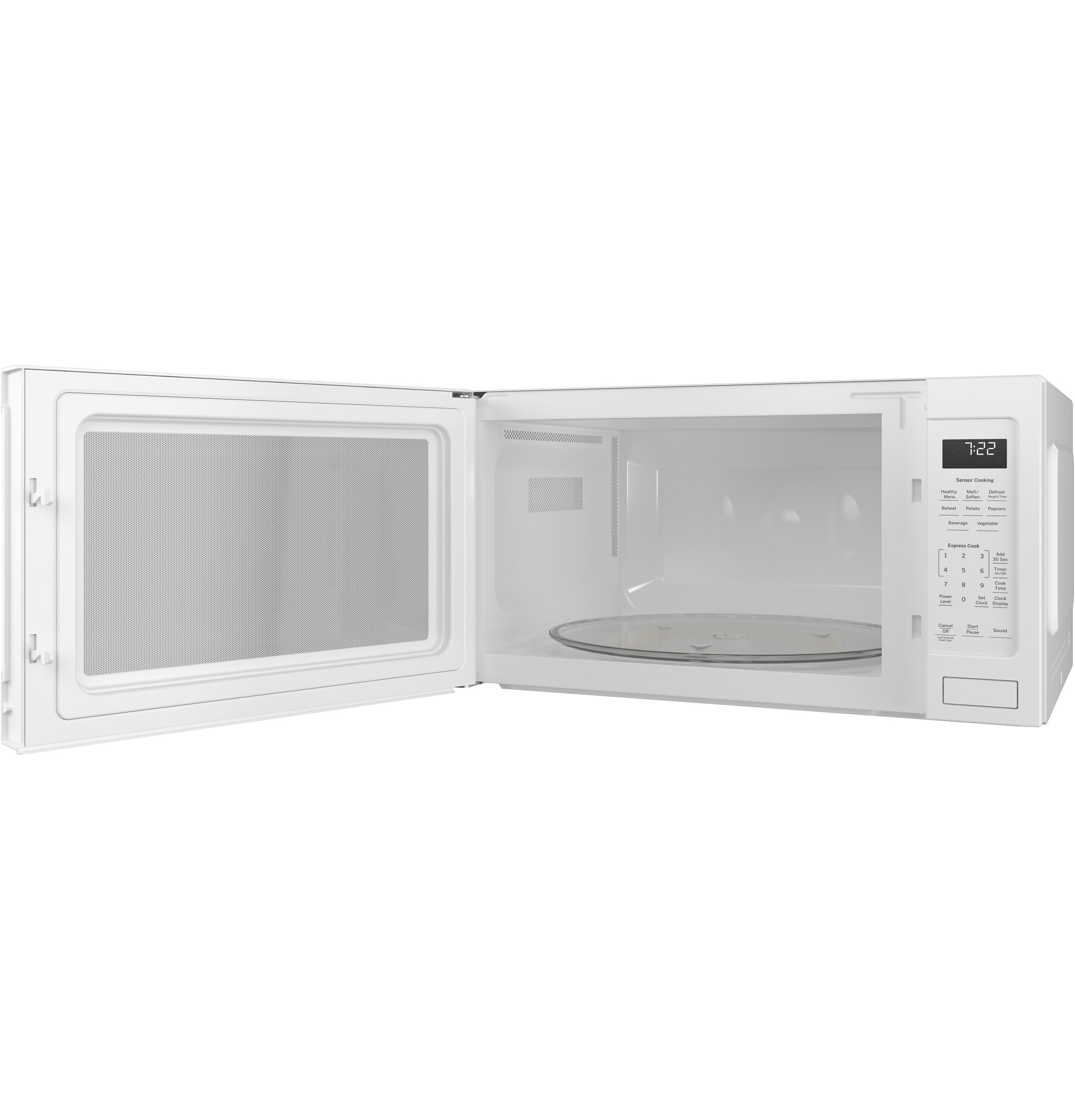 2.2 Cu. Ft. Countertop Sensor Microwave Oven PES7227DLWW