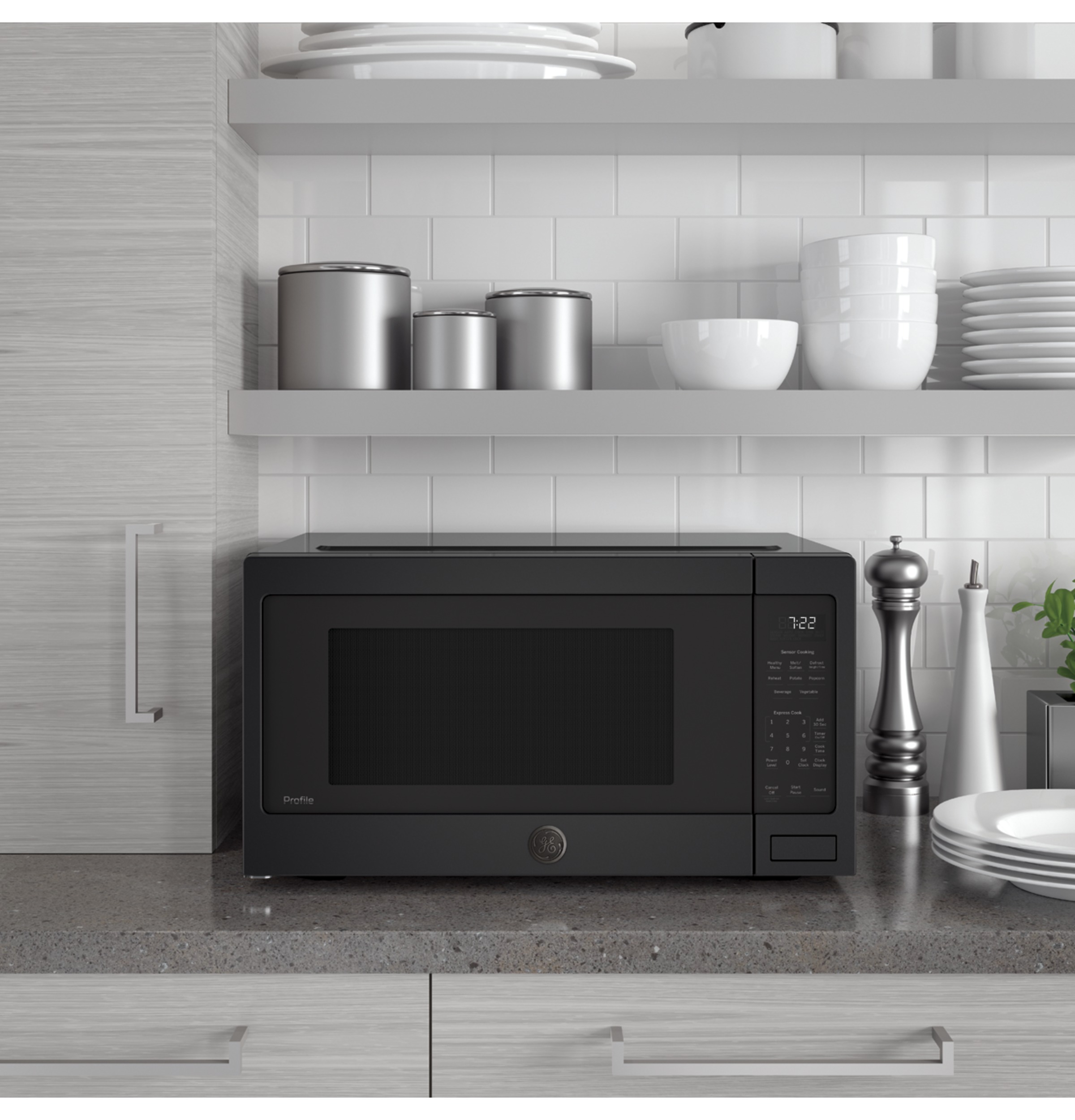 2.2 Cu. Ft. Countertop Sensor Microwave Oven PES7227FMDS
