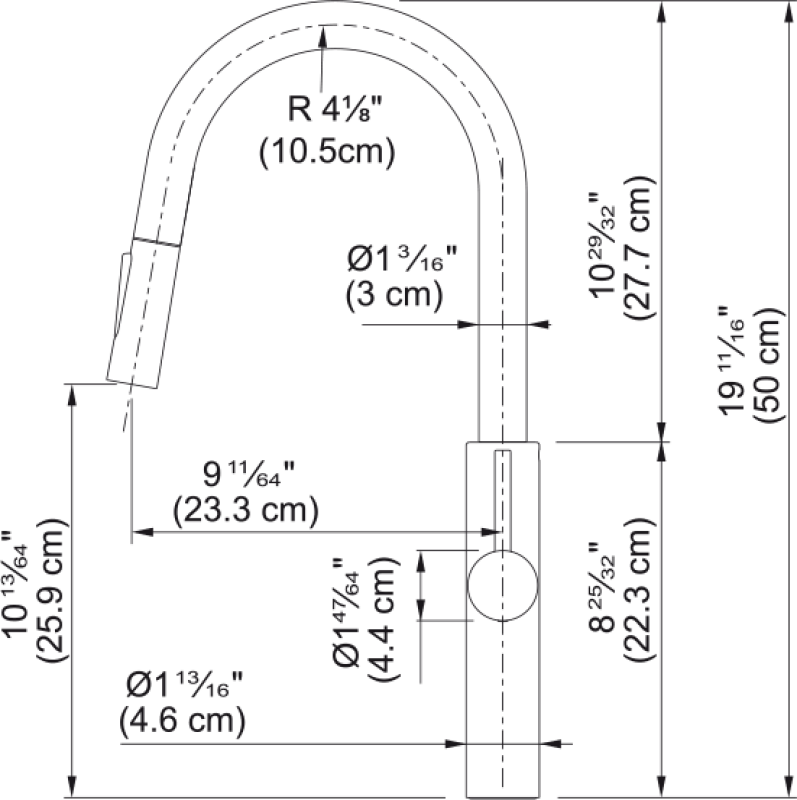 Pescara Pull Down Faucet view 6