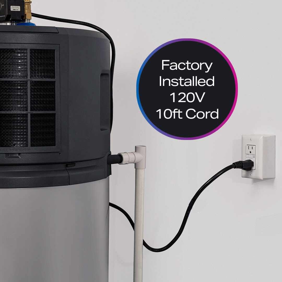 GEOSPRING Smart Hybrid Heat Pump Water Heater 40-gallon - 120V - FlexCapacity PF40S10FPY
