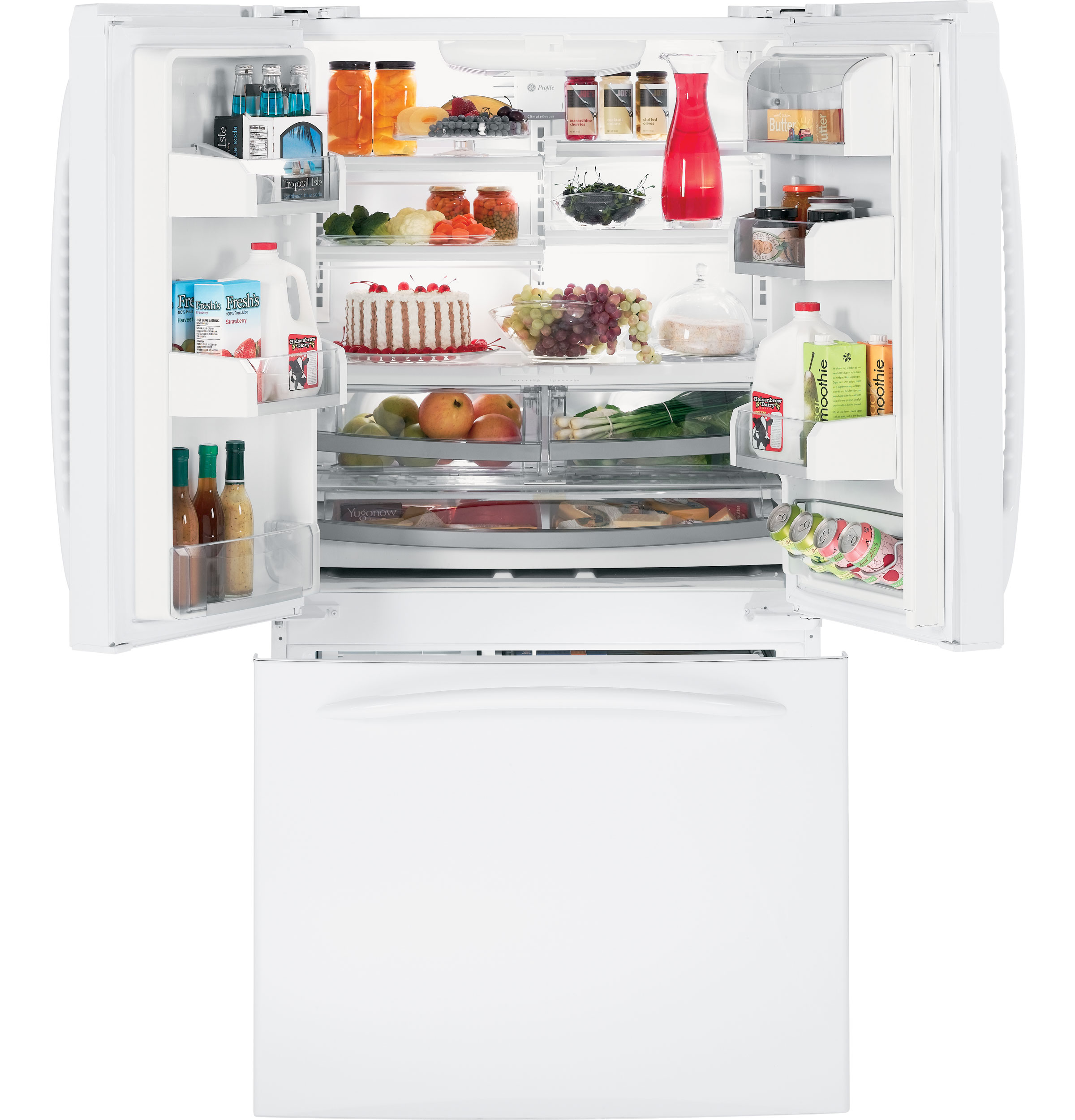 20.8 Cu. Ft. French-Door Refrigerator PFCF1NJXWW