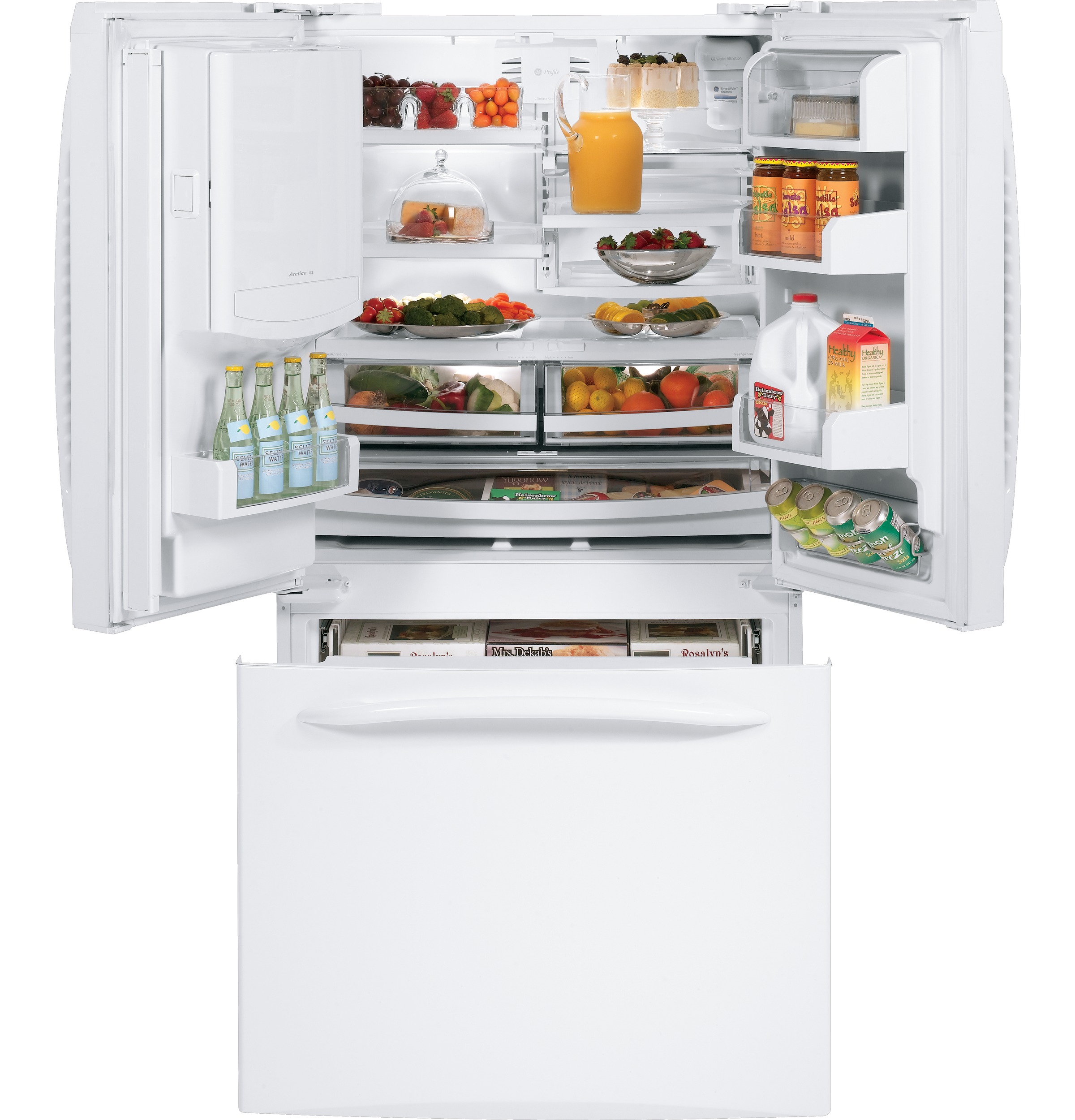 20.9 Cu. Ft. French-Door Refrigerator PFCF1RKZWW
