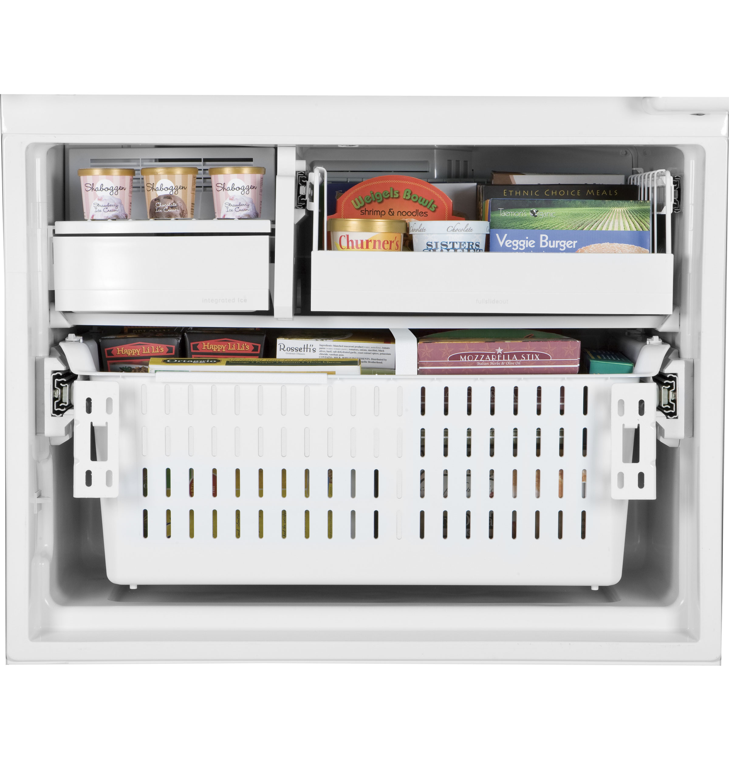 Series 20.7 Cu. Ft. Counter-Depth French-Door Refrigerator with Icemaker PFCS1NFCSS