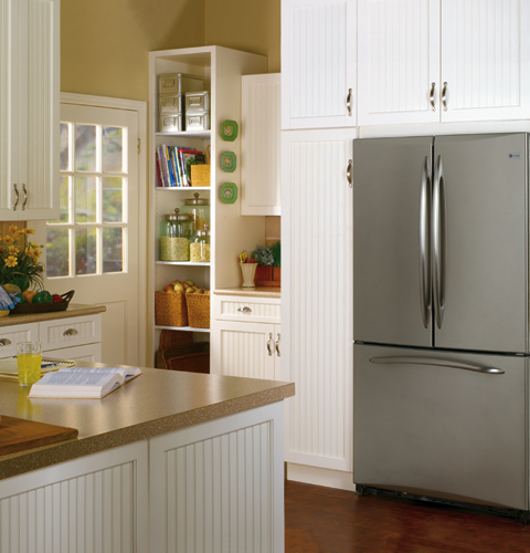 Series 20.7 Cu. Ft. Counter-Depth French-Door Refrigerator with Icemaker PFCS1NFCSS