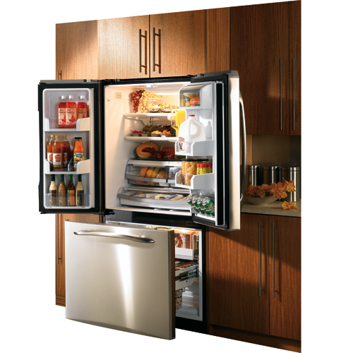 20.9 Cu. Ft. Counter-Depth French-Door Refrigerator PFCS1NJWSS