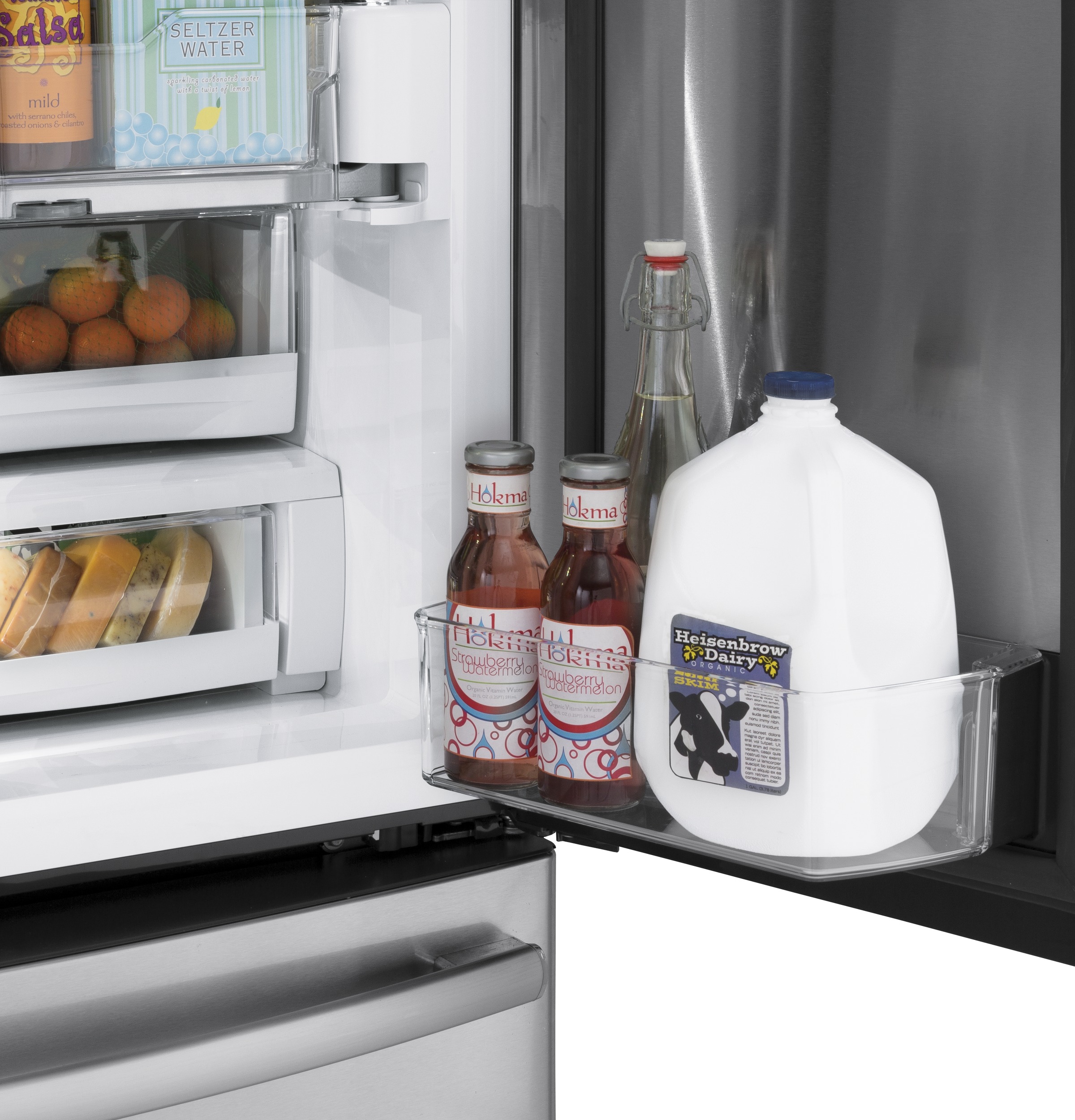 Series 27.7 Cu. Ft. French-Door Refrigerator with Door In Door and Hands-Free AutoFill PFD28KSLSS