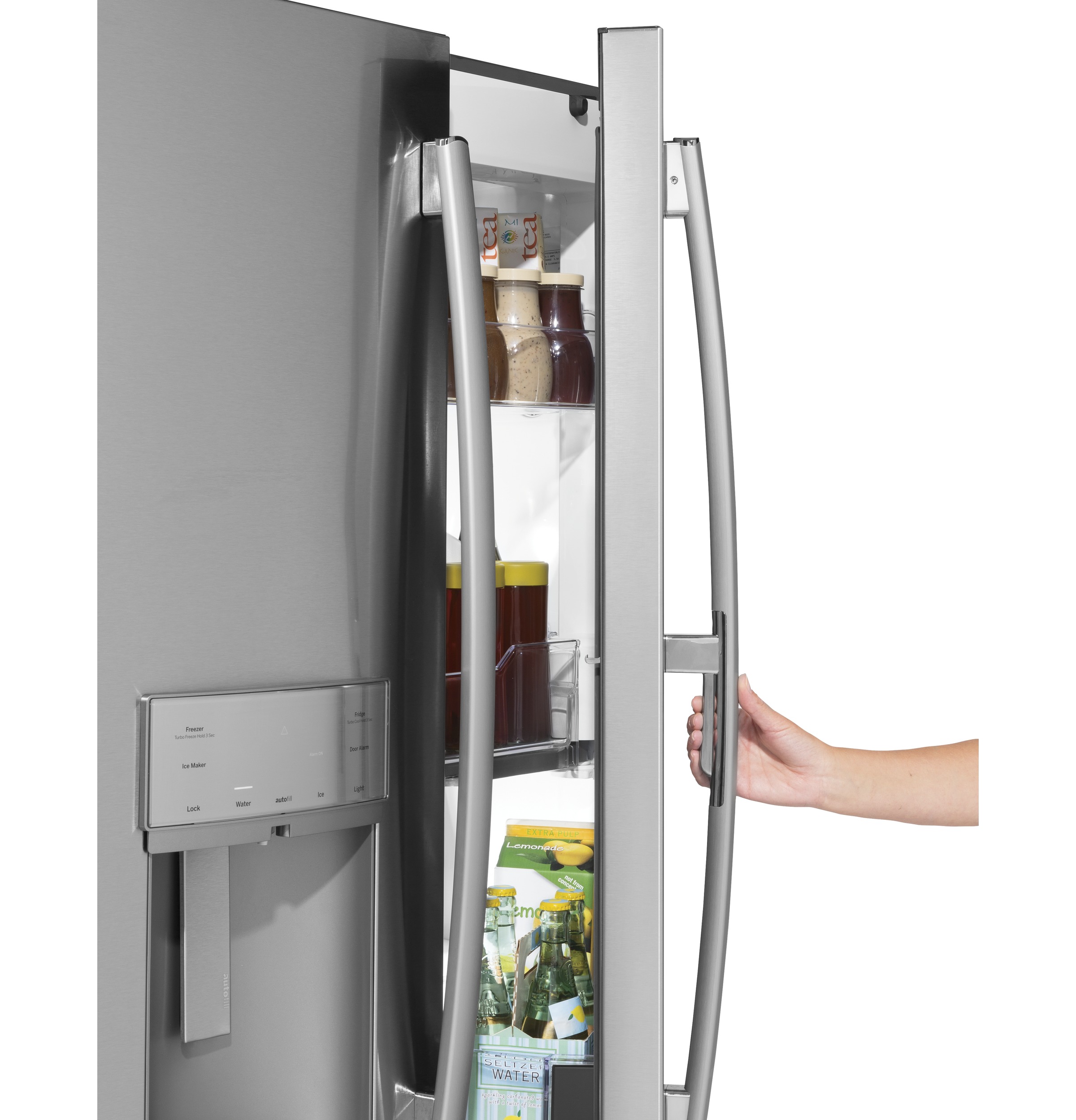 Series 27.7 Cu. Ft. French-Door Refrigerator with Door In Door and Hands-Free AutoFill PFD28KSLSS