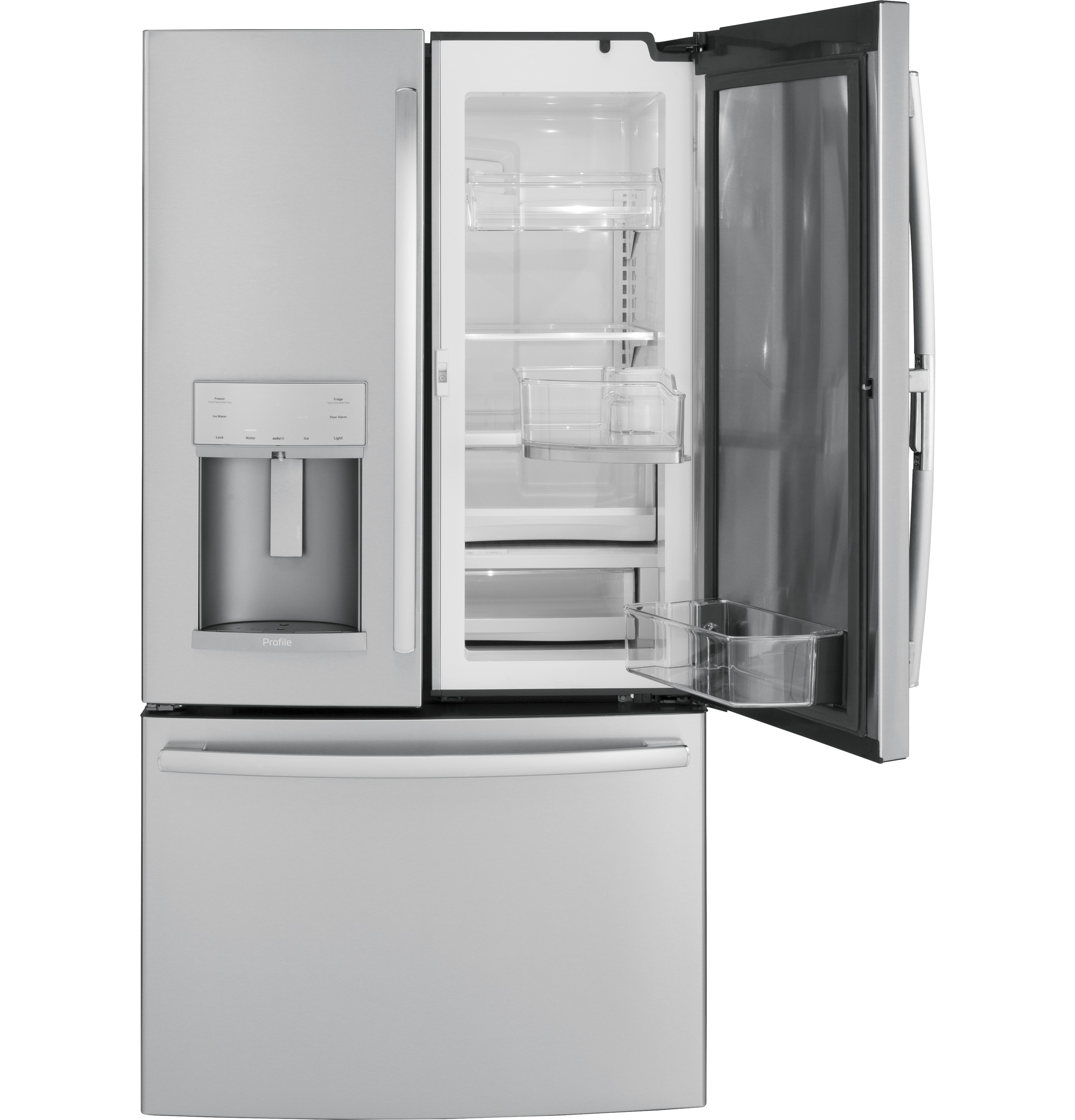 Series 27.7 Cu. Ft. French-Door Refrigerator with Door In Door and Hands-Free AutoFill PFD28KSLSS