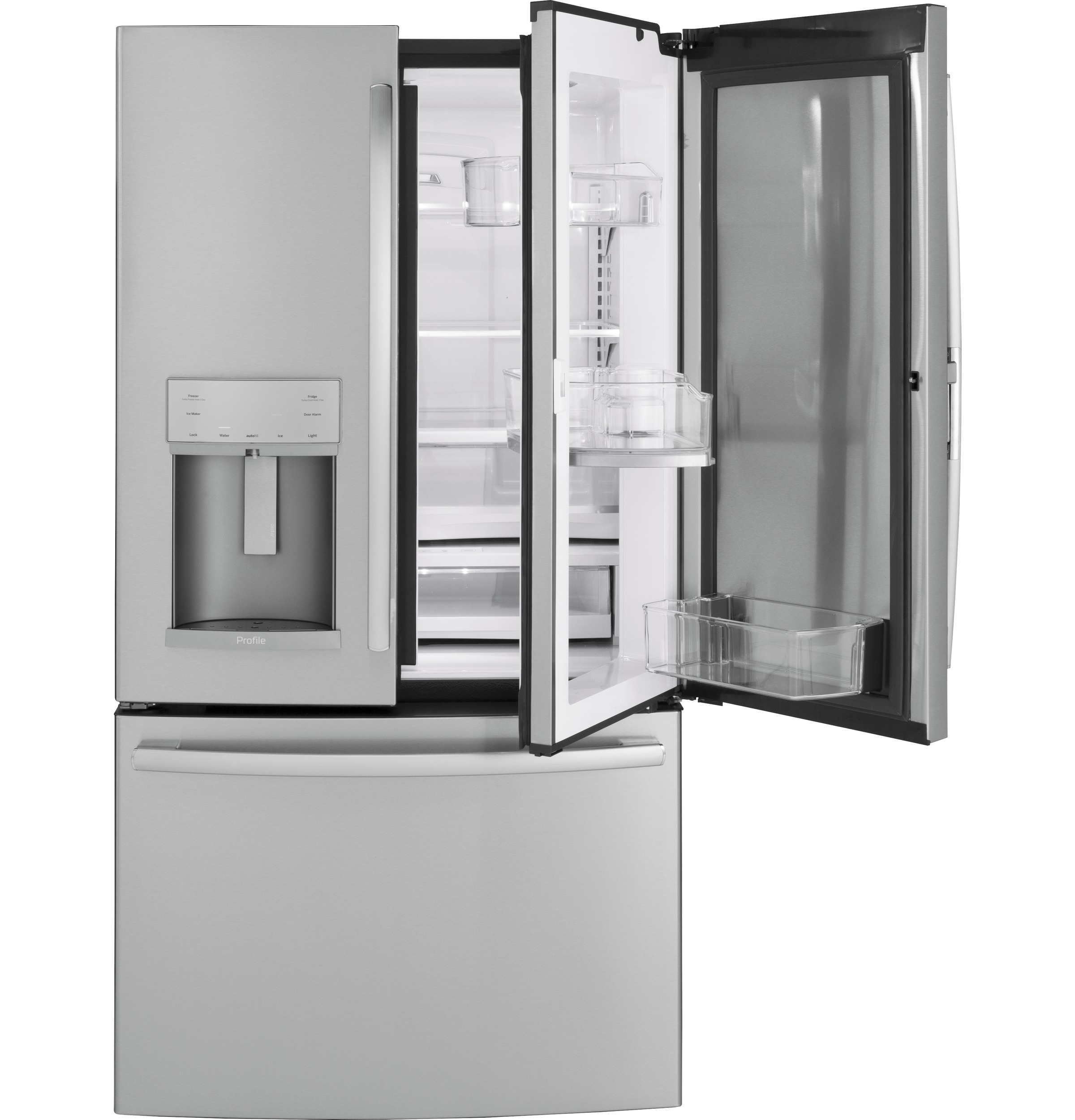 Series 27.7 Cu. Ft. French-Door Refrigerator with Door In Door and Hands-Free AutoFill PFD28KSLSS