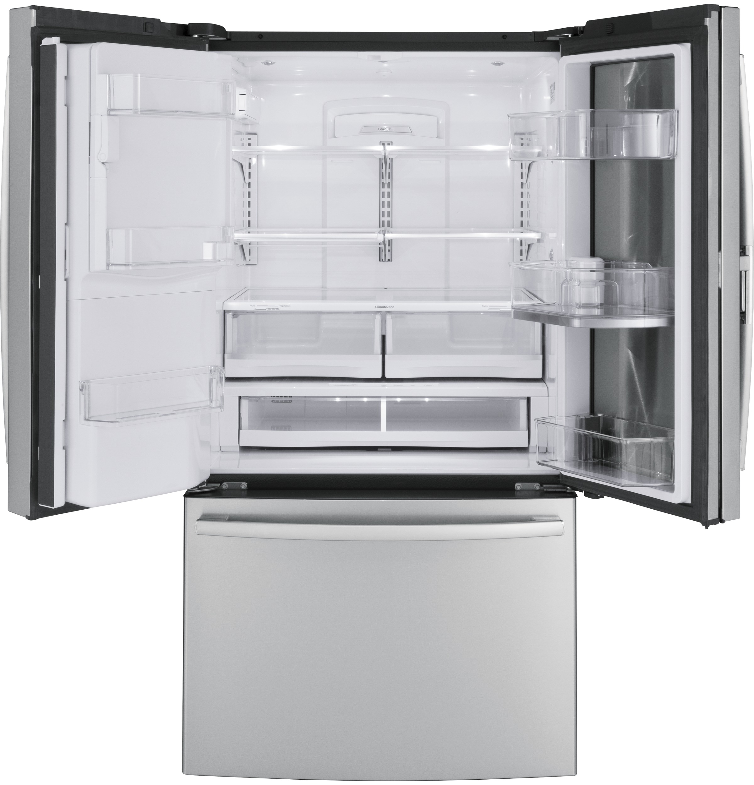 Series 27.7 Cu. Ft. French-Door Refrigerator with Door In Door and Hands-Free AutoFill PFD28KSLSS