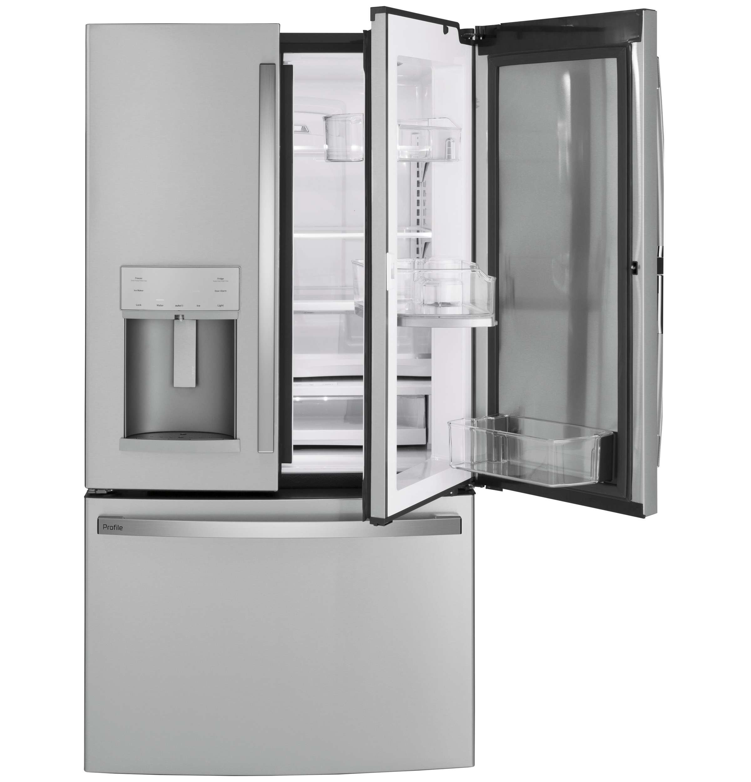27.7 Cu. Ft. Fingerprint Resistant French-Door Refrigerator with Door In Door and Hands-Free AutoFill PFD28KYNFS
