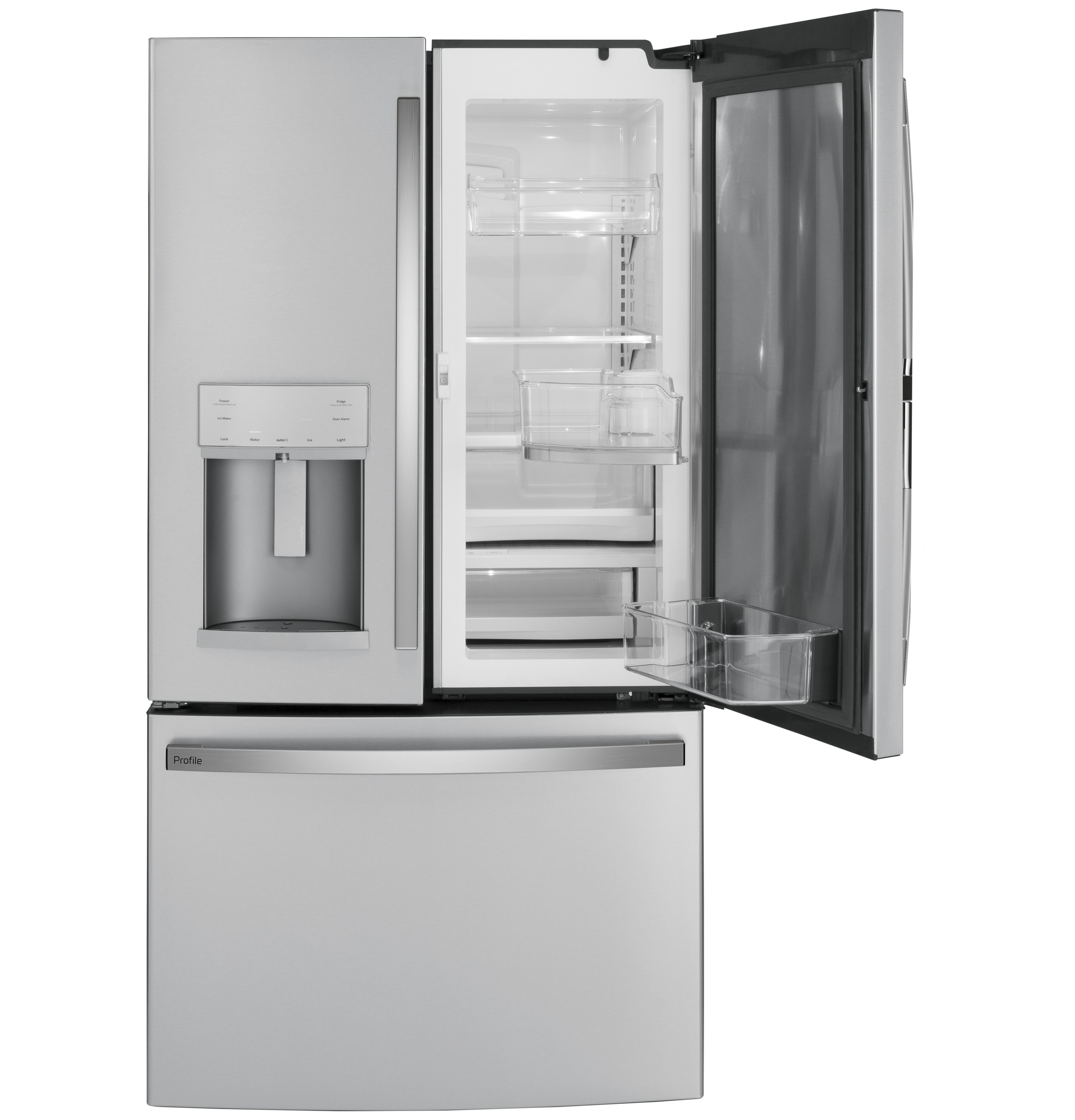 27.7 Cu. Ft. Fingerprint Resistant French-Door Refrigerator with Door In Door and Hands-Free AutoFill PFD28KYNFS