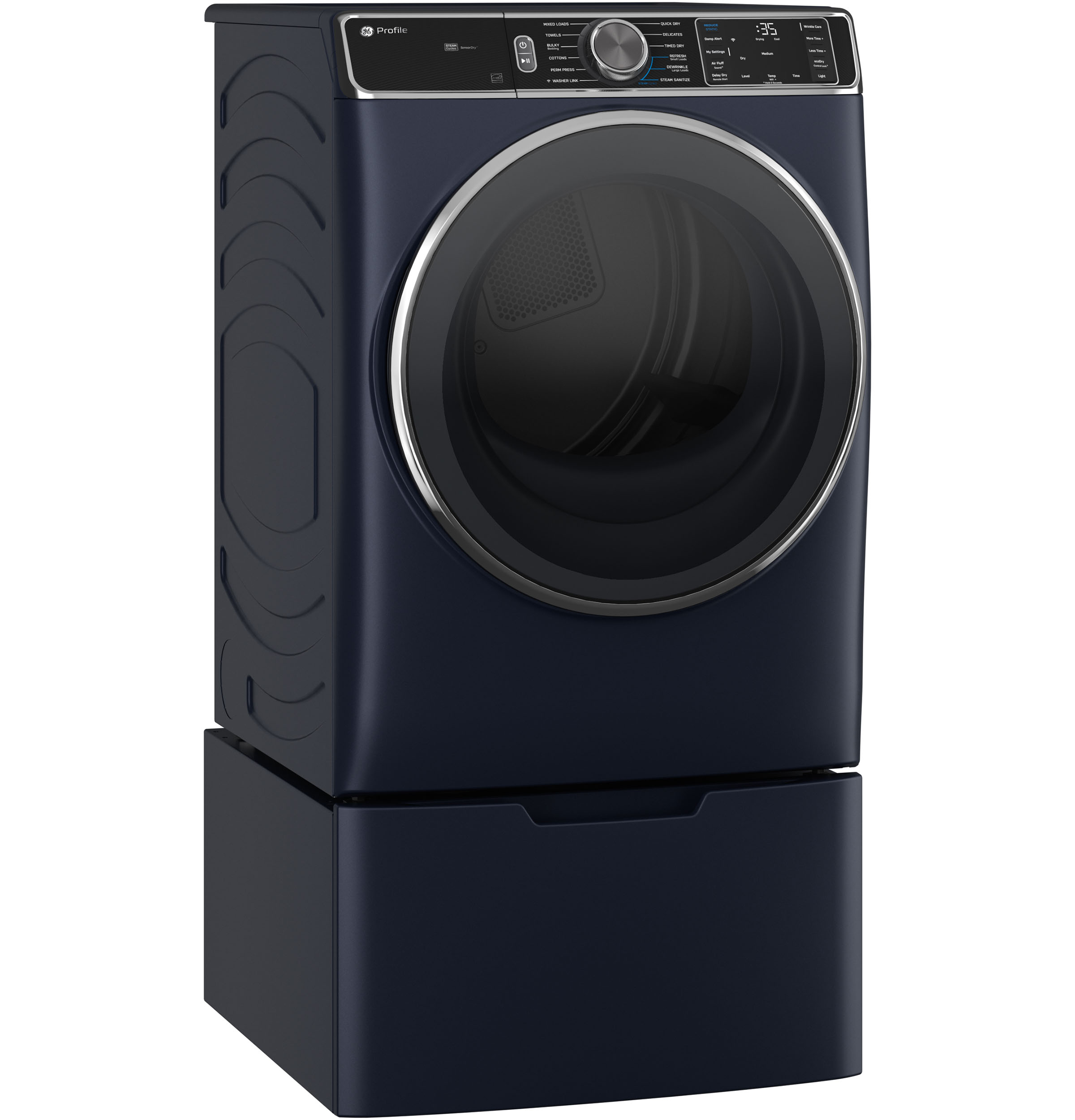 7.8 cu. ft. Capacity Smart Front Load Electric Dryer with Steam and Sanitize Cycle view 9