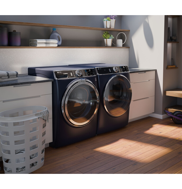 7.8 cu. ft. Capacity Smart Front Load Gas Dryer with Steam and Sanitize Cycle view 11