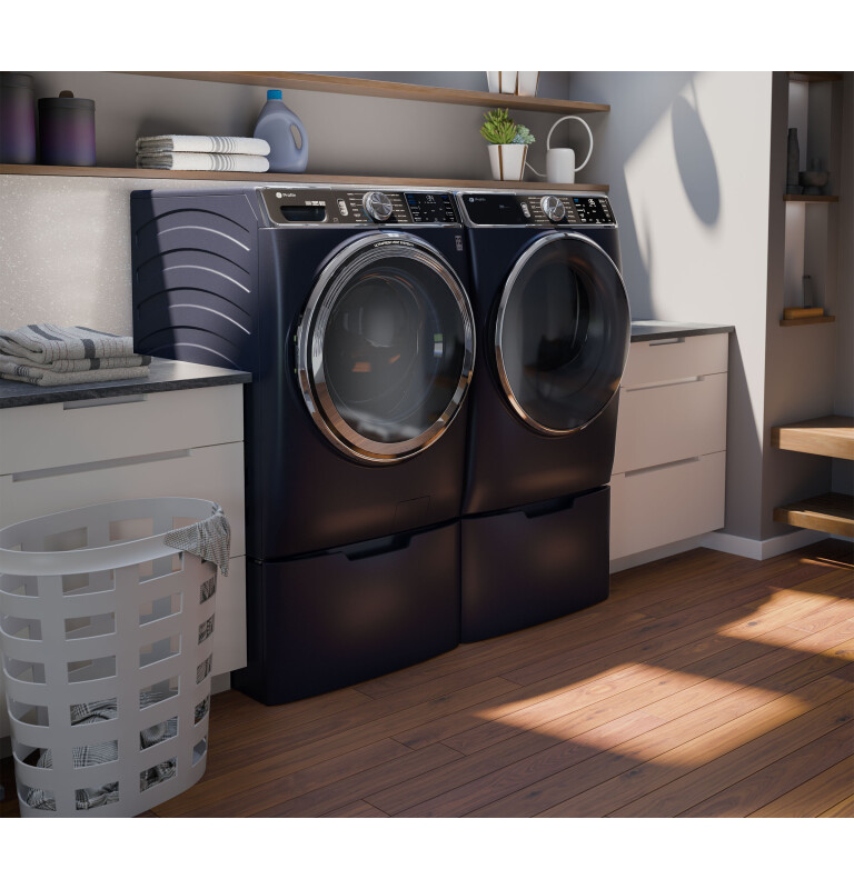 7.8 cu. ft. Capacity Smart Front Load Gas Dryer with Steam and Sanitize Cycle view 9