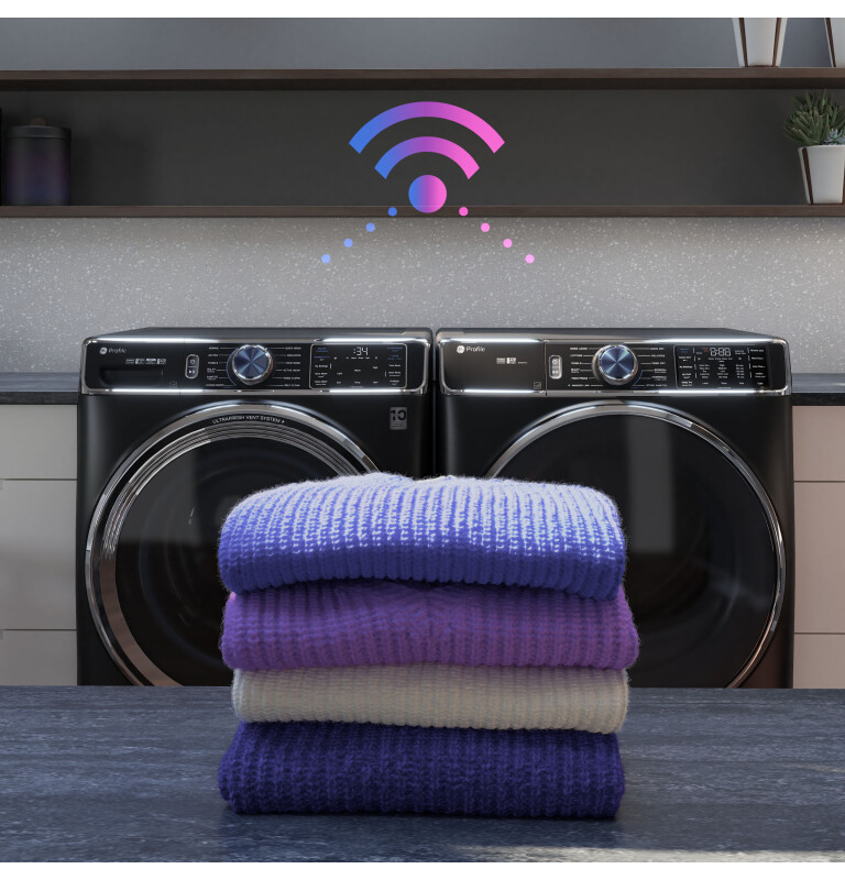 7.8 cu. ft. Capacity Smart Front Load Gas Dryer with Steam and Sanitize Cycle view 15
